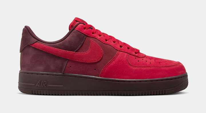 Nike Air Force 1 07 LV8 Mens Lifestyle Shoes Red CW6999 600 Shoe Palace