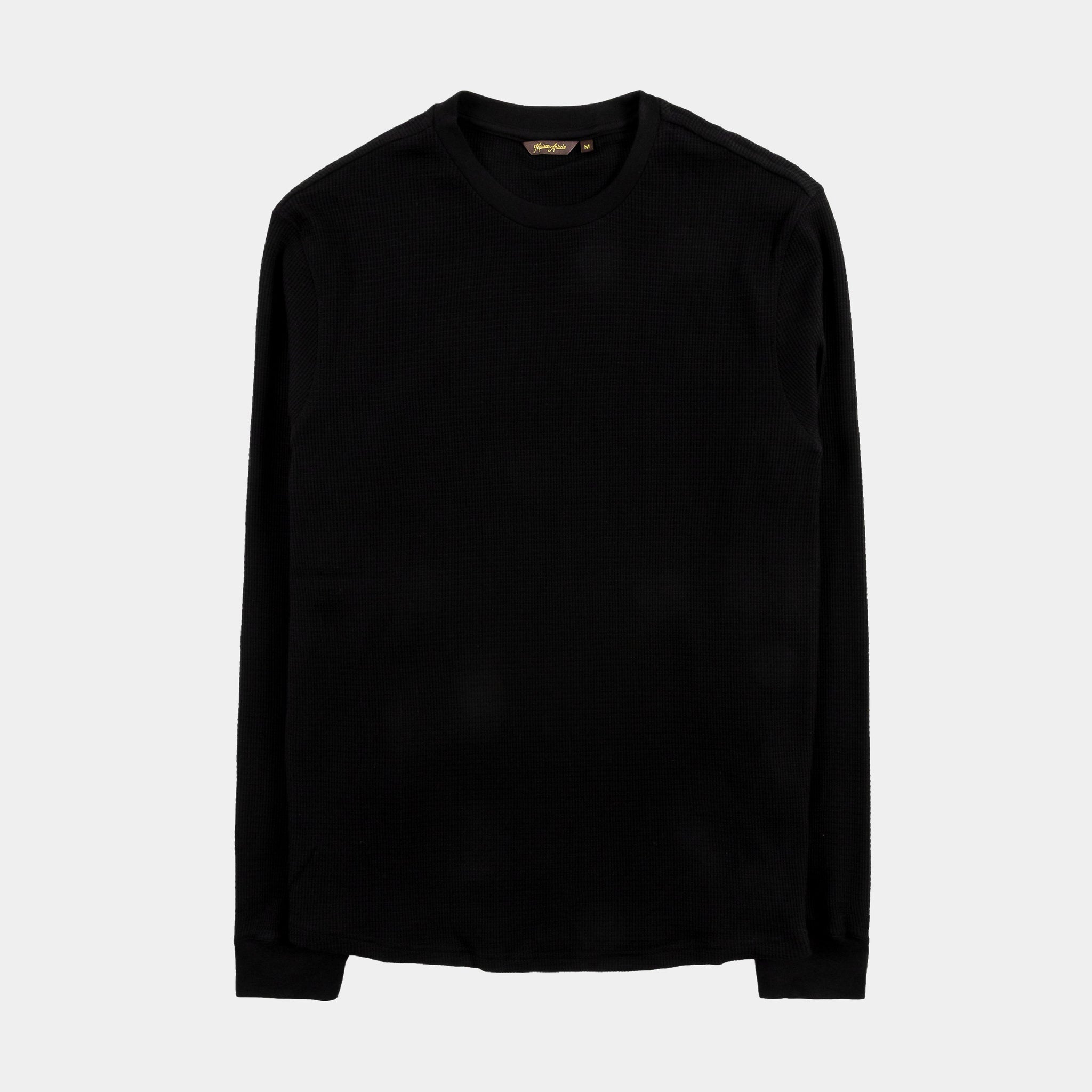 Black thermal shirt store mens