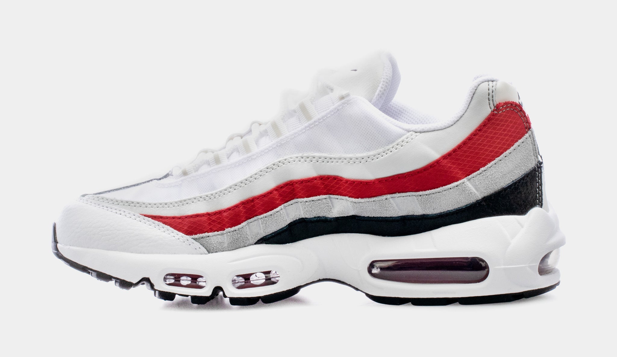 verachten voelen investering Nike Air Max 95 Essential Mens Running Shoes White Red DQ3430-001 – Shoe  Palace