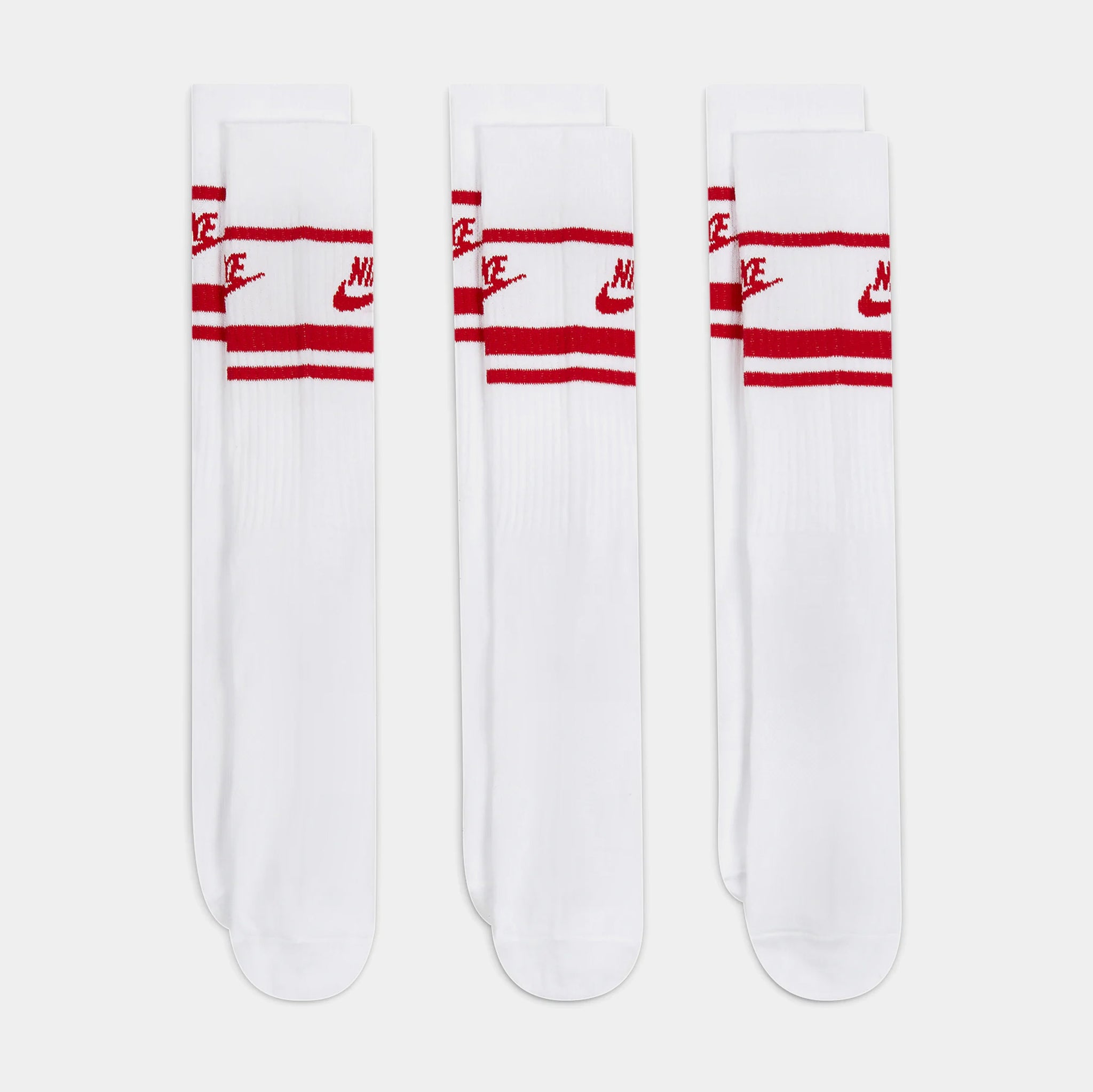 White nike 2024 socks mens