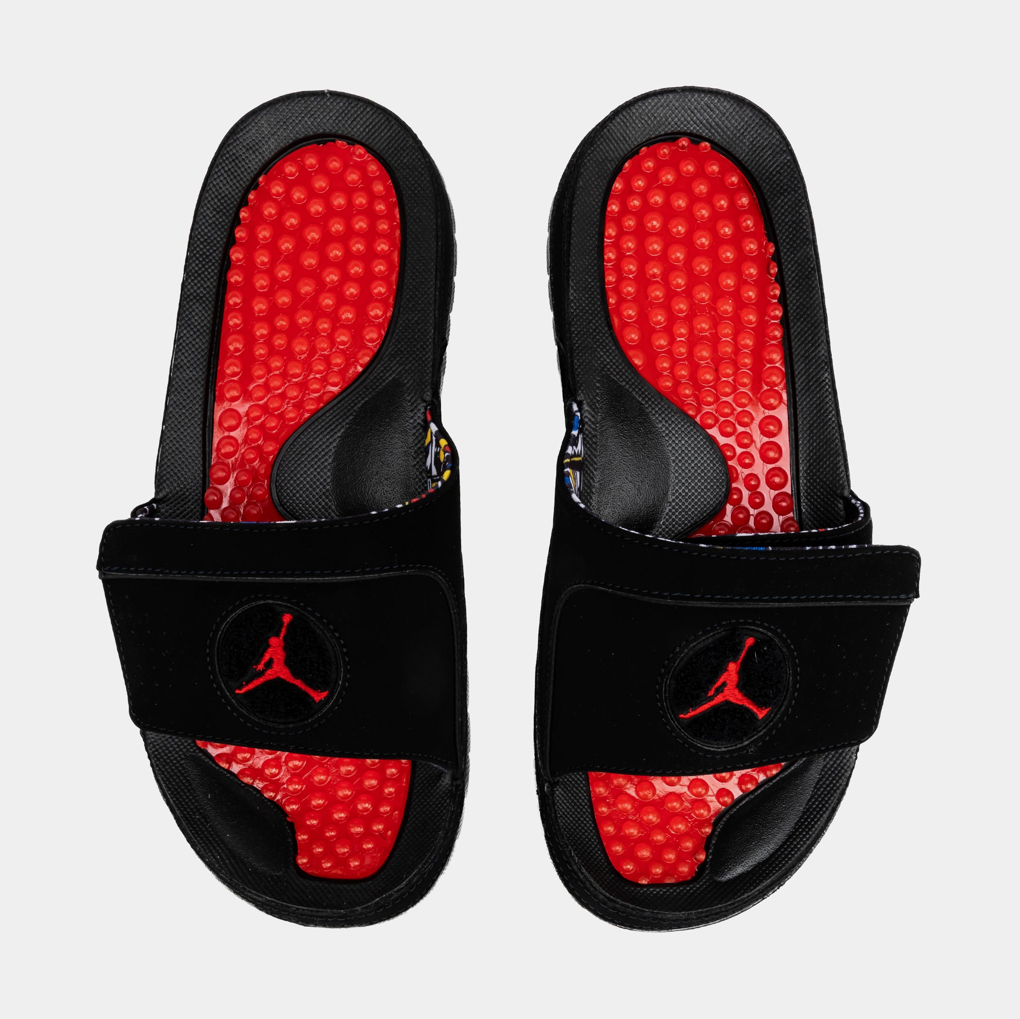 Jordan slides best sale mens black