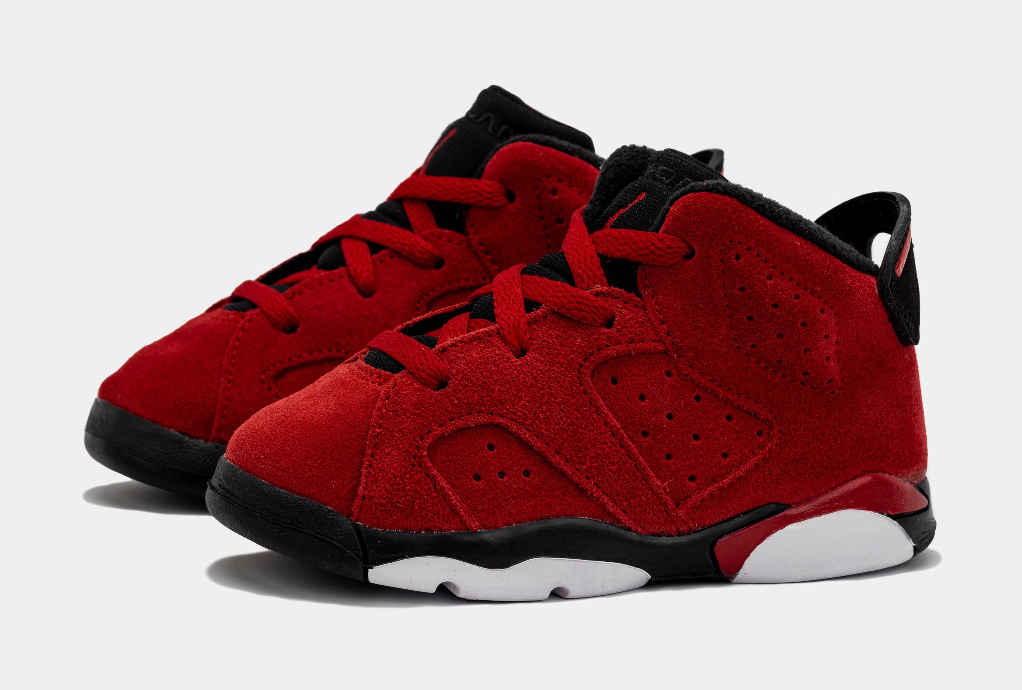 Red jordans 2024 for toddlers