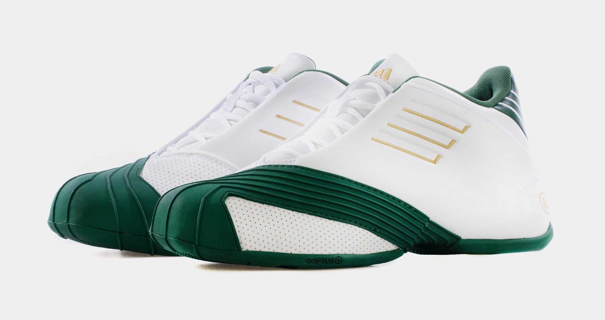 Adidas T-Mac 1 Mens Basketball Shoes (White/Green)