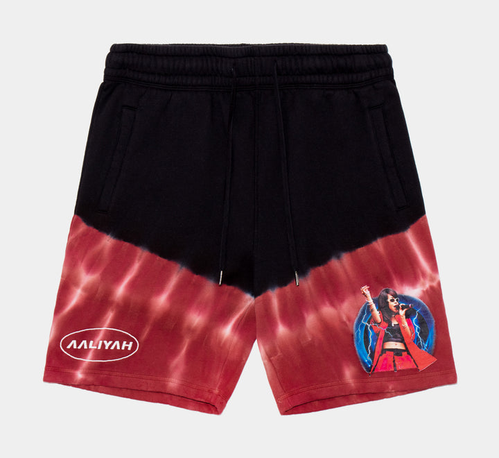 Shoe Palace SP x Aaliyah Signature Mesh Mens Shorts Red Blue