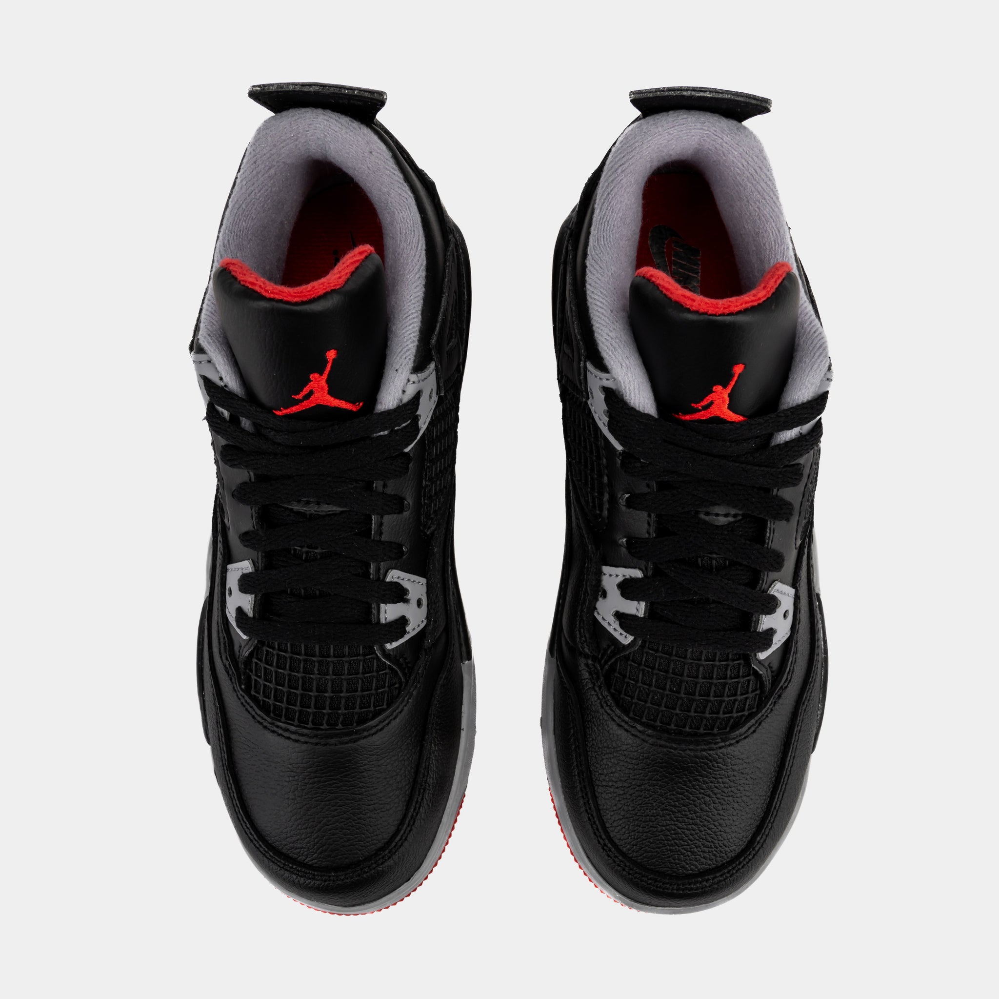 Jordan retro 4 black fire red hotsell