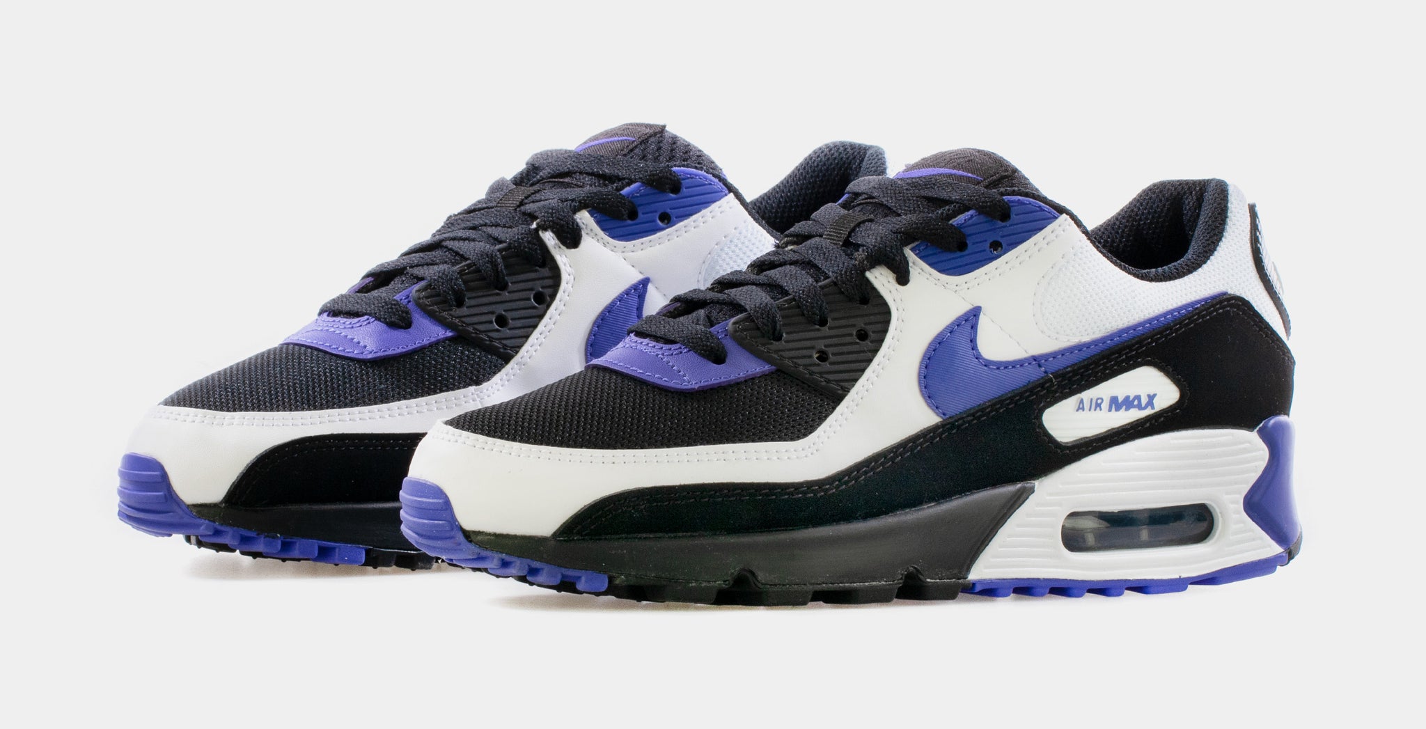 Nike Air Max 90 Persian Violet Mens Lifestyle Shoe Black White