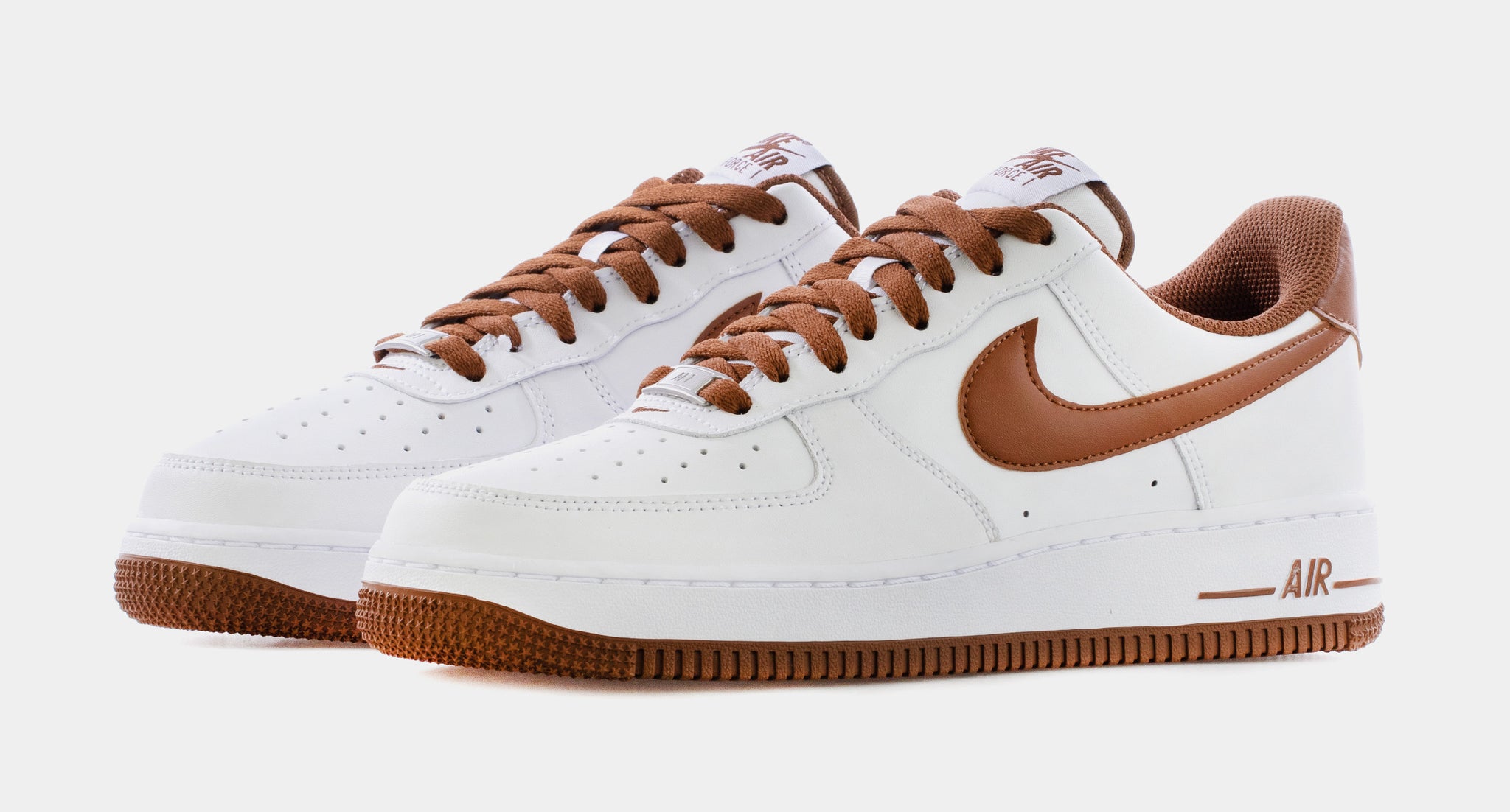 Nike Air Force 1 low brown white size 11 mens (DH7561-100)