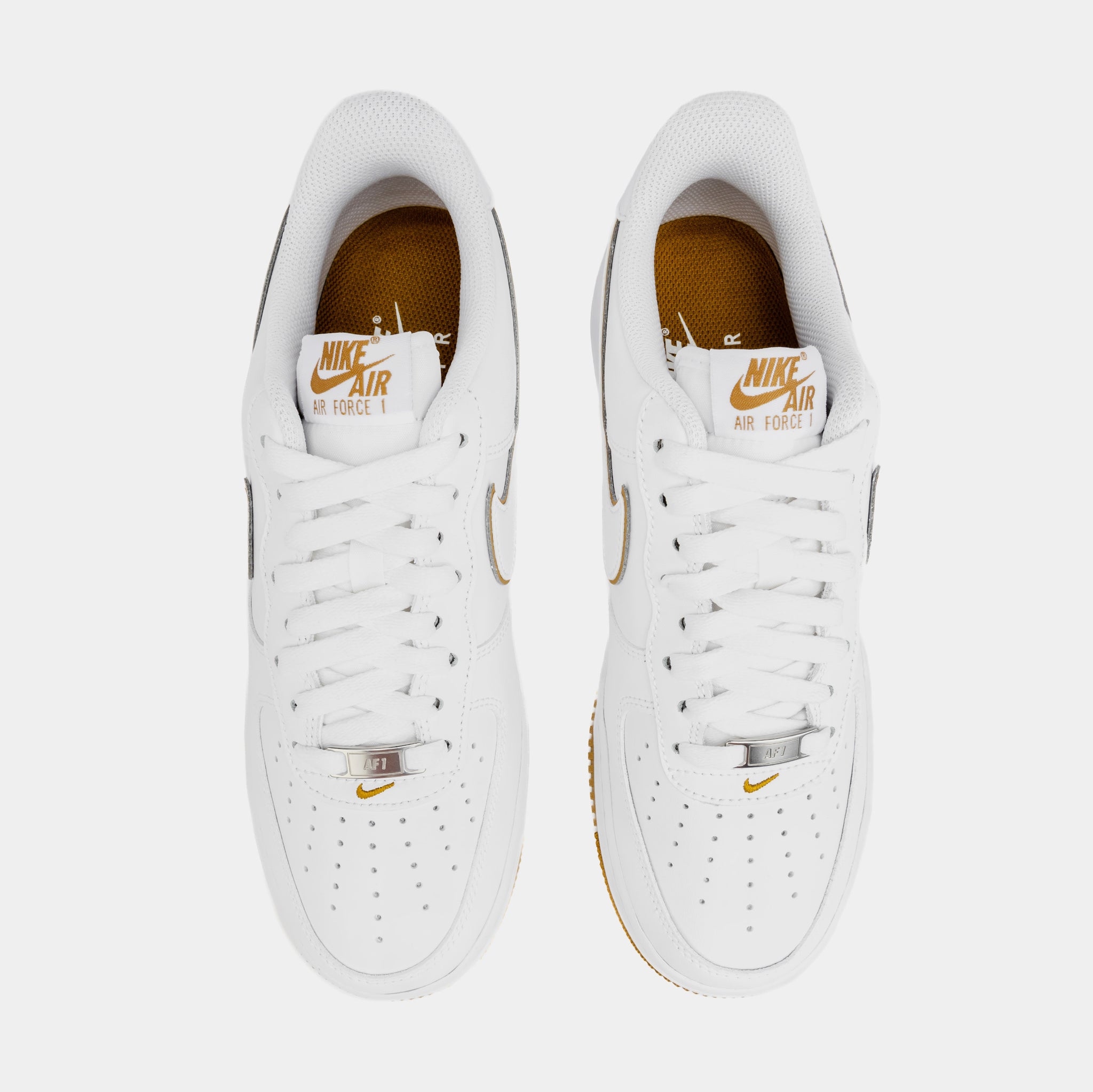 Air Force 1 '07 Low Mens Lifestyle Shoes (White/Bronzine)