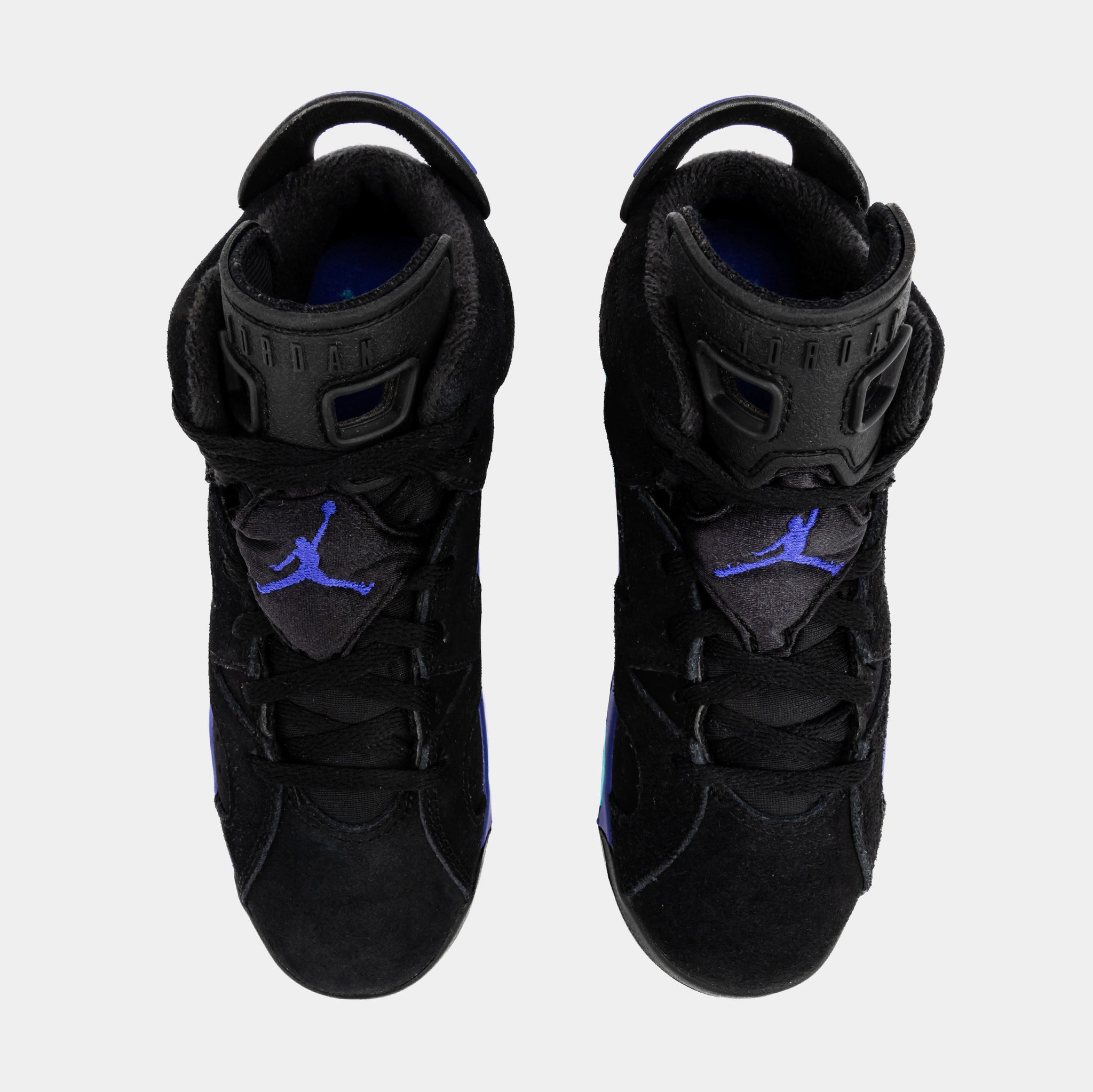 Jordan Air Jordan 6 Retro Aqua Prechool Lifestyle Shoes Black