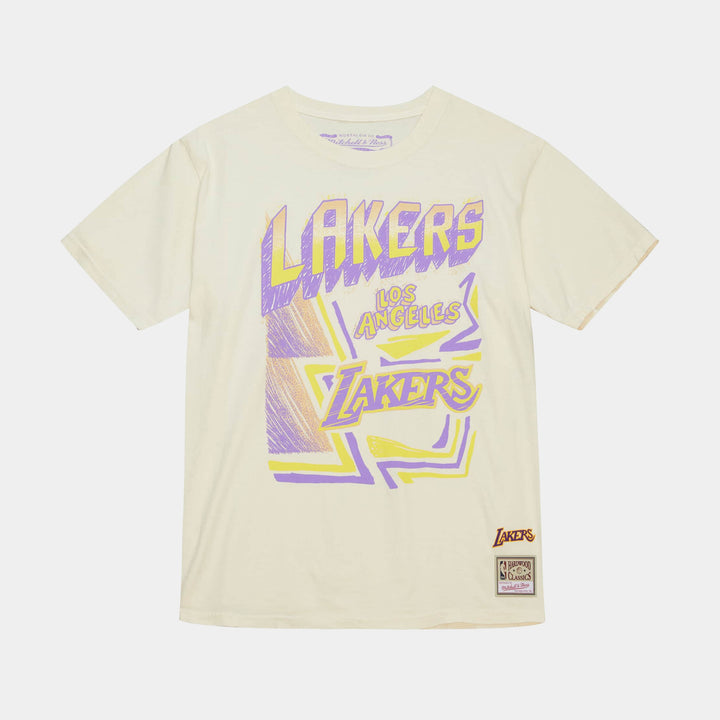 Disc NBA Los Angeles Lakers Scoop Neck T-Shirt * Size: Medium Purple