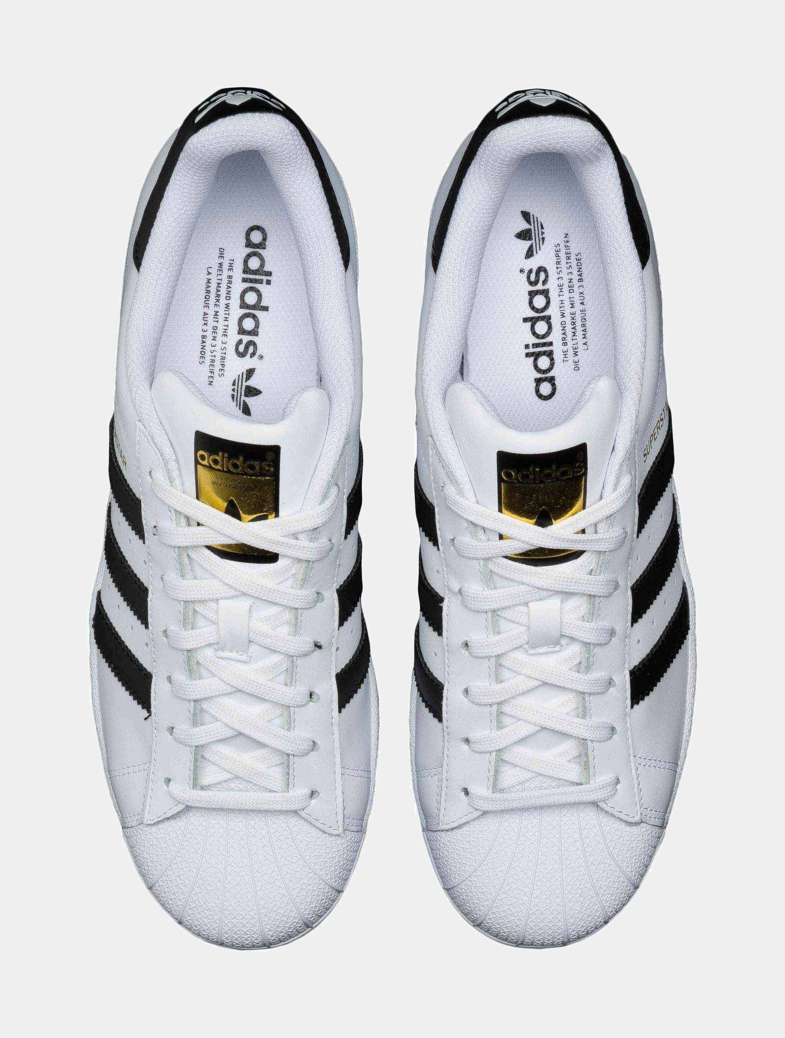 adidas Superstar Foundation Shell Toe Grade School Lifestyle Shoe White  Black Free Shipping C77154 – Shoe Palace