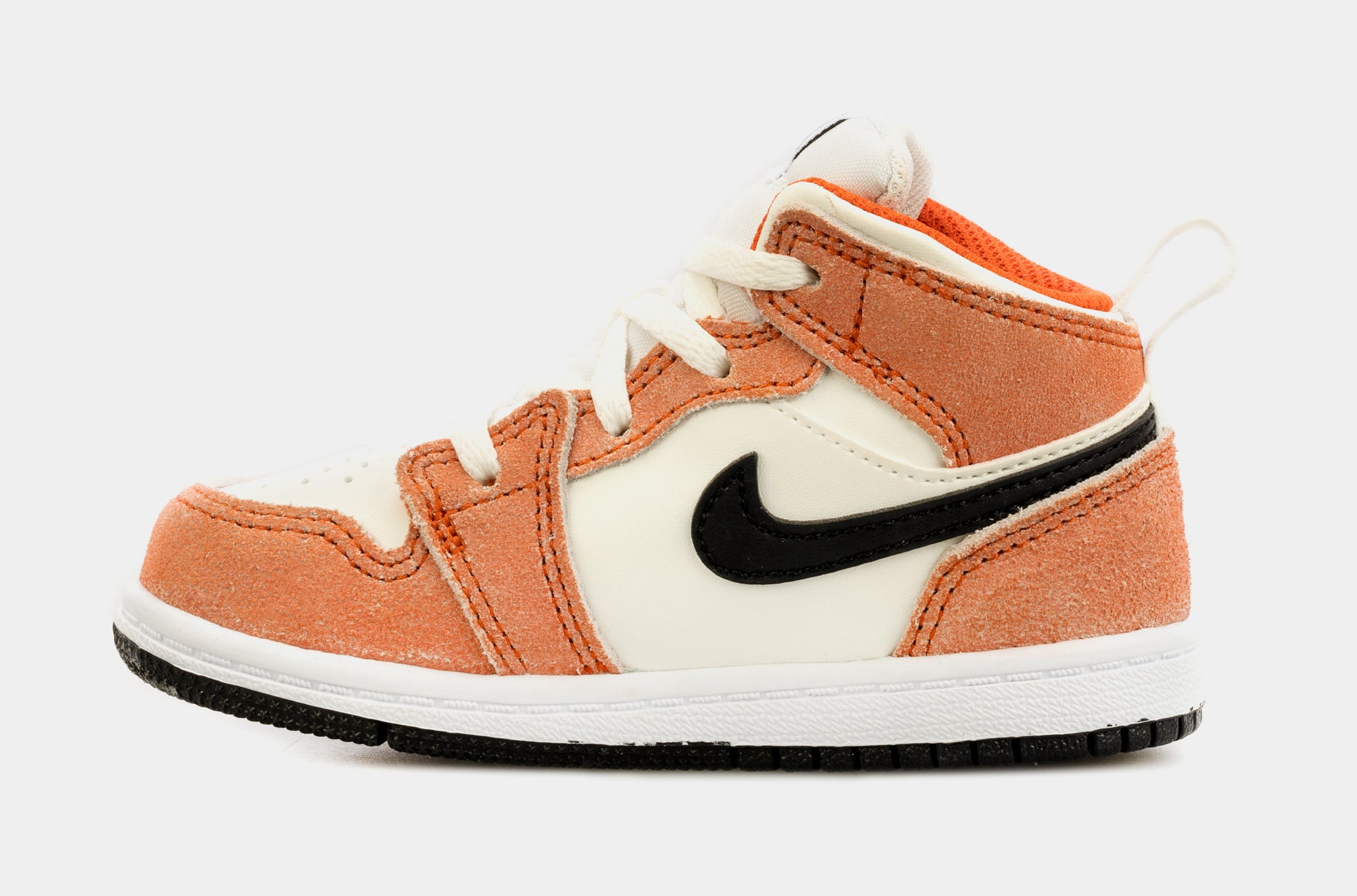 Jordan 1 Mid SE Orange Suede td