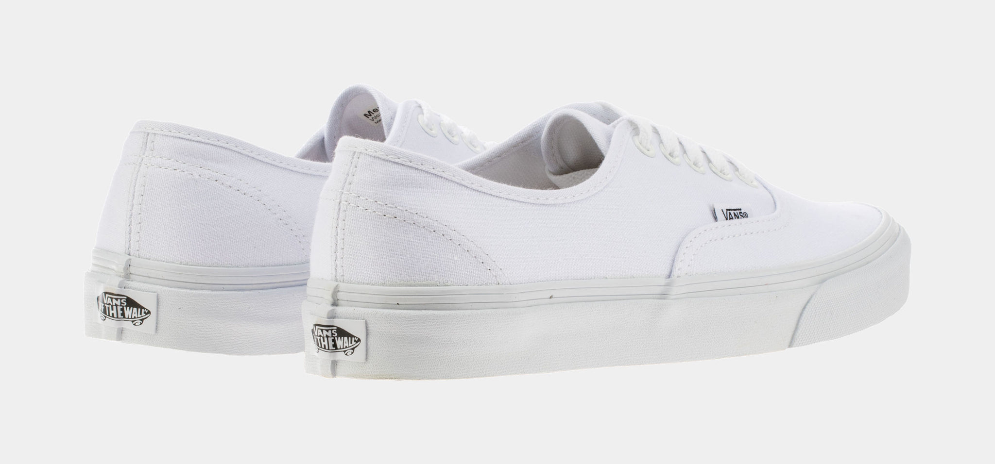 White vans at cheap famous footwear