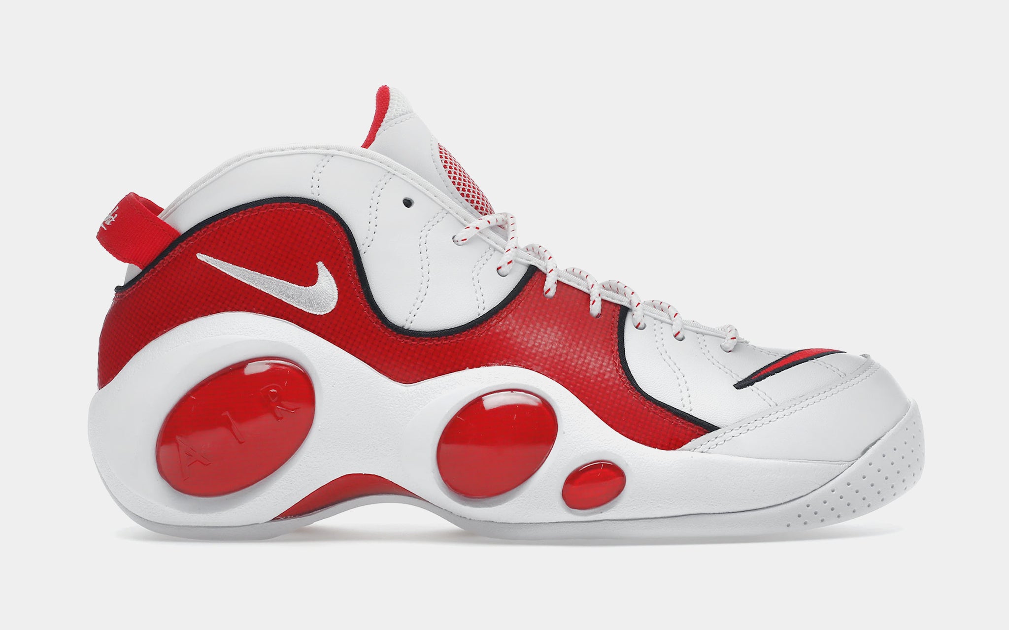 Nike Air Zoom Flight 95 True Red Mens Basketball Shoes White Red