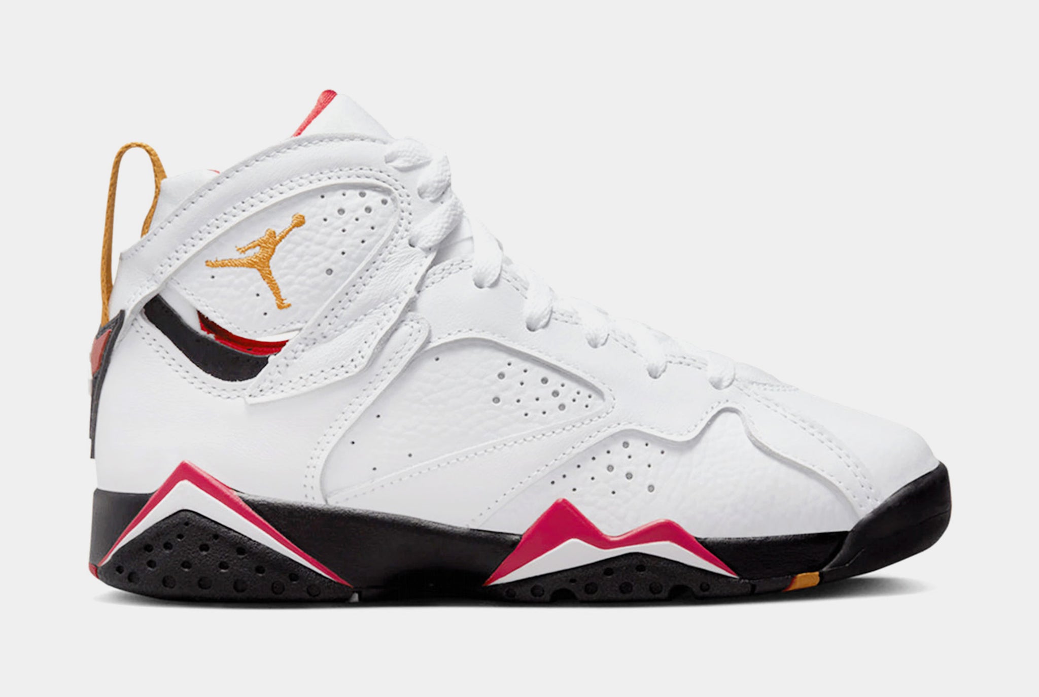 Jordan Air Jordan 7 Retro Cardinal Grade School Lifestyle Shoes White Red F DQ6040 106 Shoe Palace