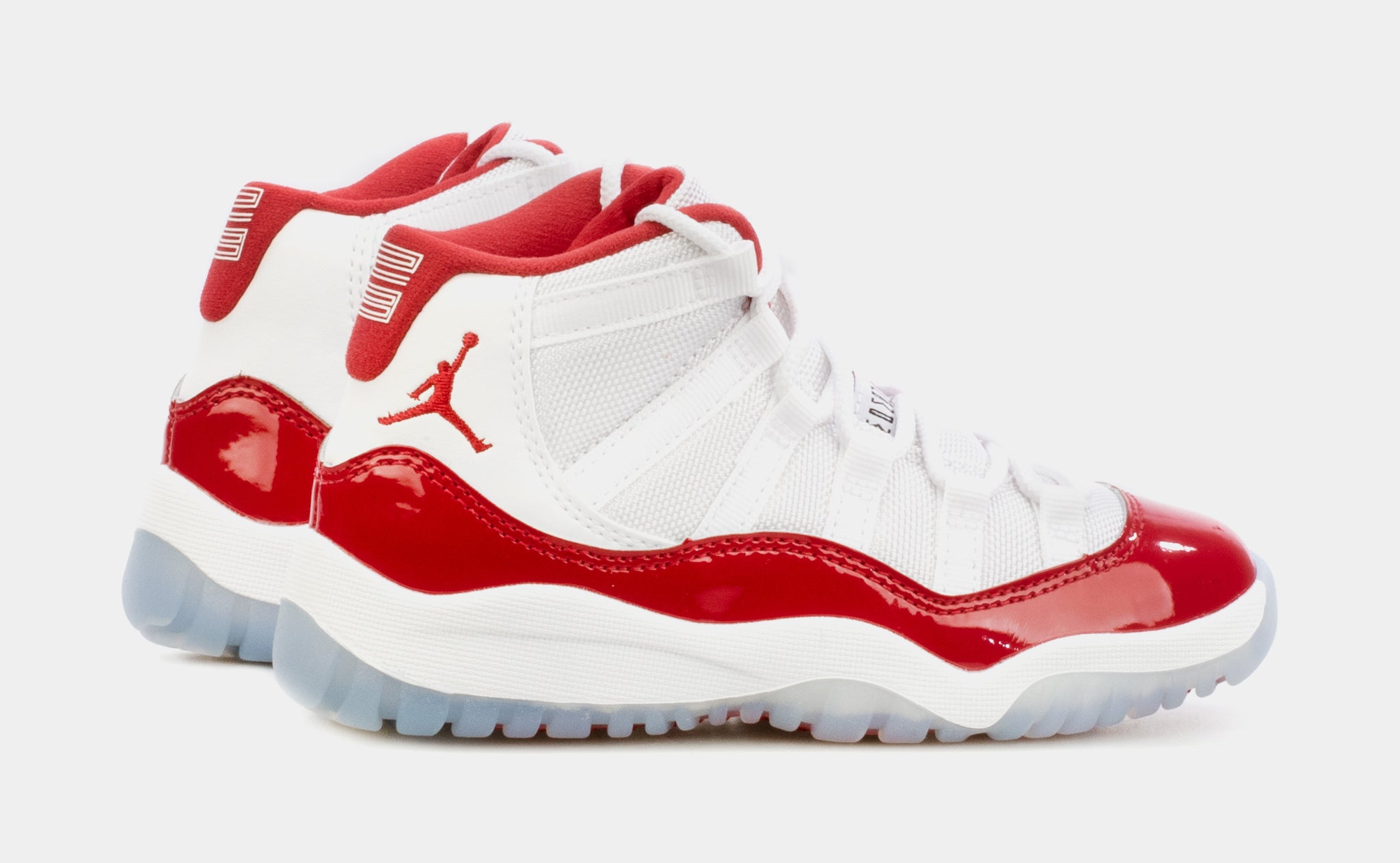 Jordan 11 retro red and clearance white