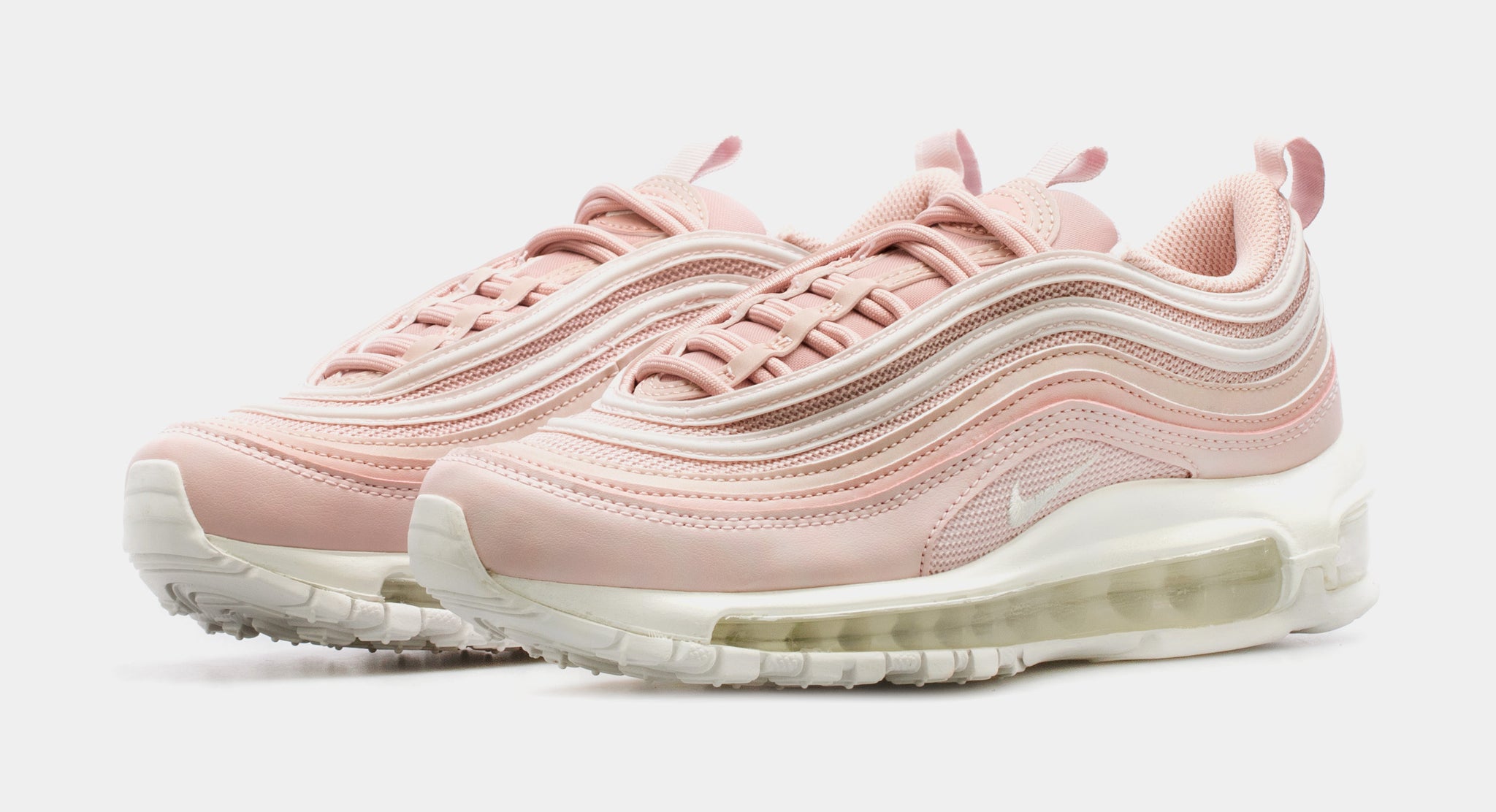 Pink and white 2024 97 air max