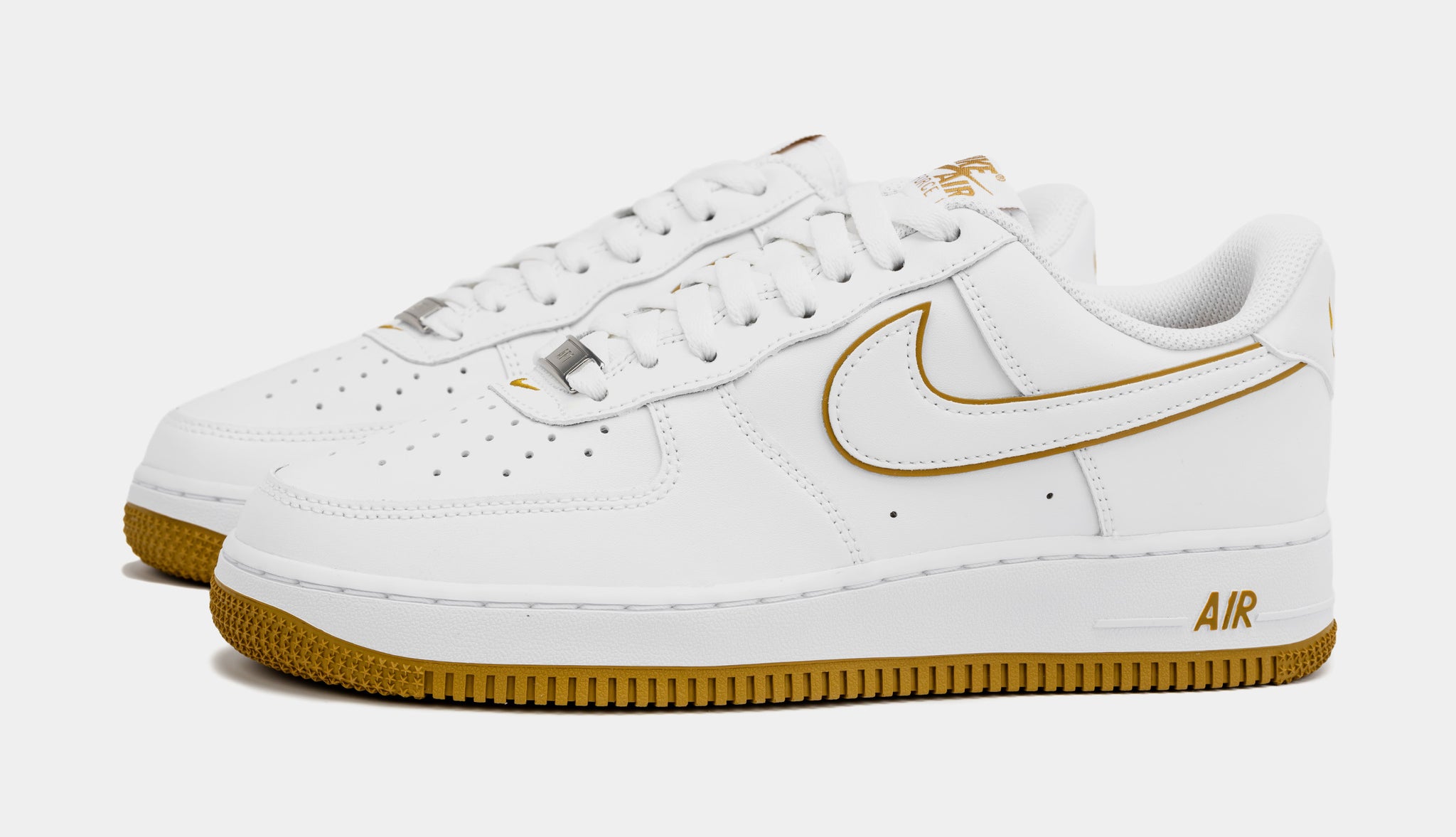 Air Force 1 '07 Low Mens Lifestyle Shoes (White/Bronzine)