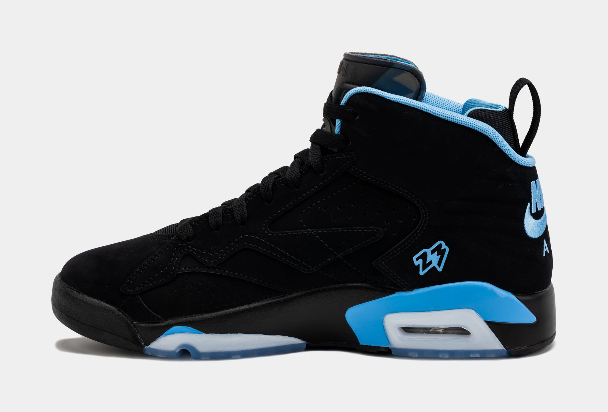 Jordan 23 black and hot sale blue