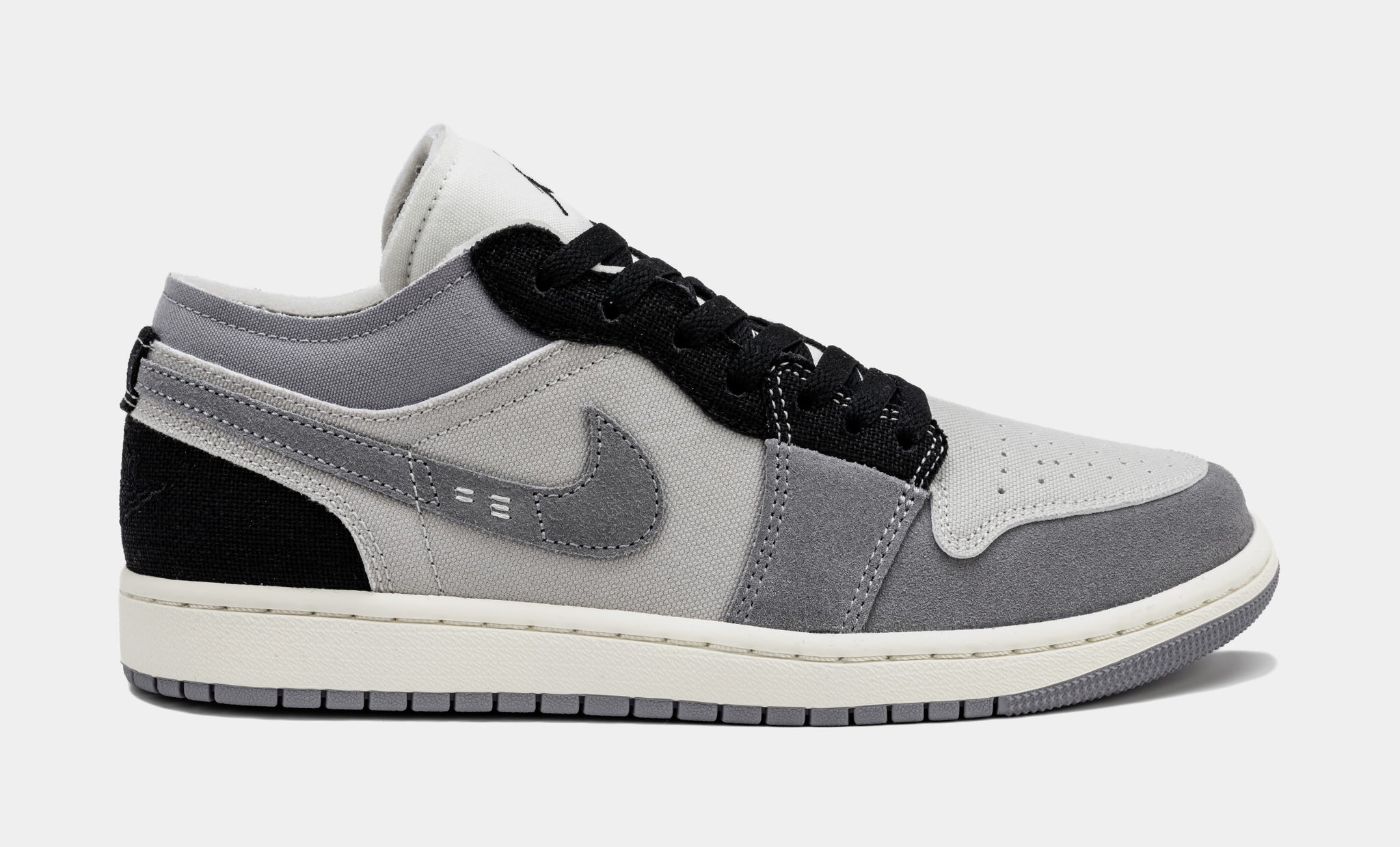 Jordan Air Jordan 1 Retro Low Craft Cement Grey Mens Basketball