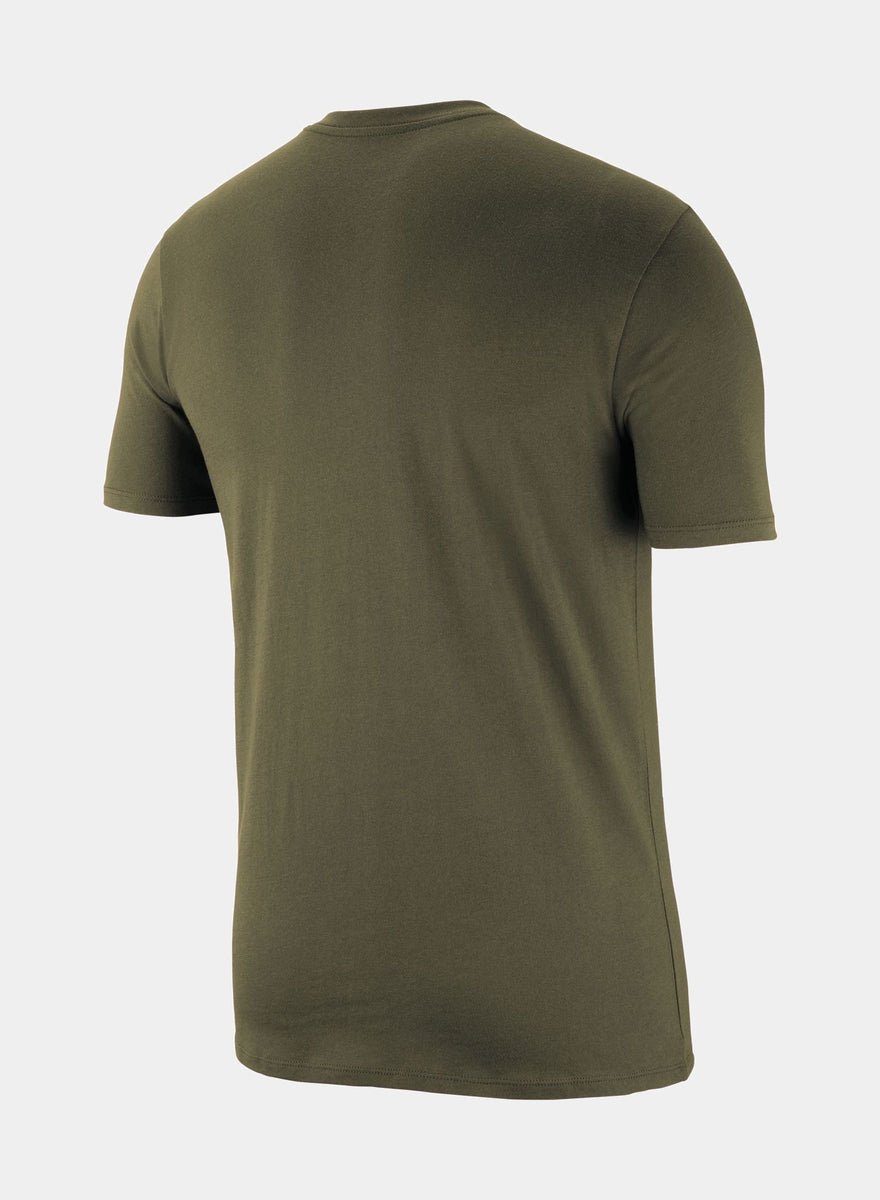 Nike HBR 4 Mens T-Shirt Olive Green AA6319-395 – Shoe Palace