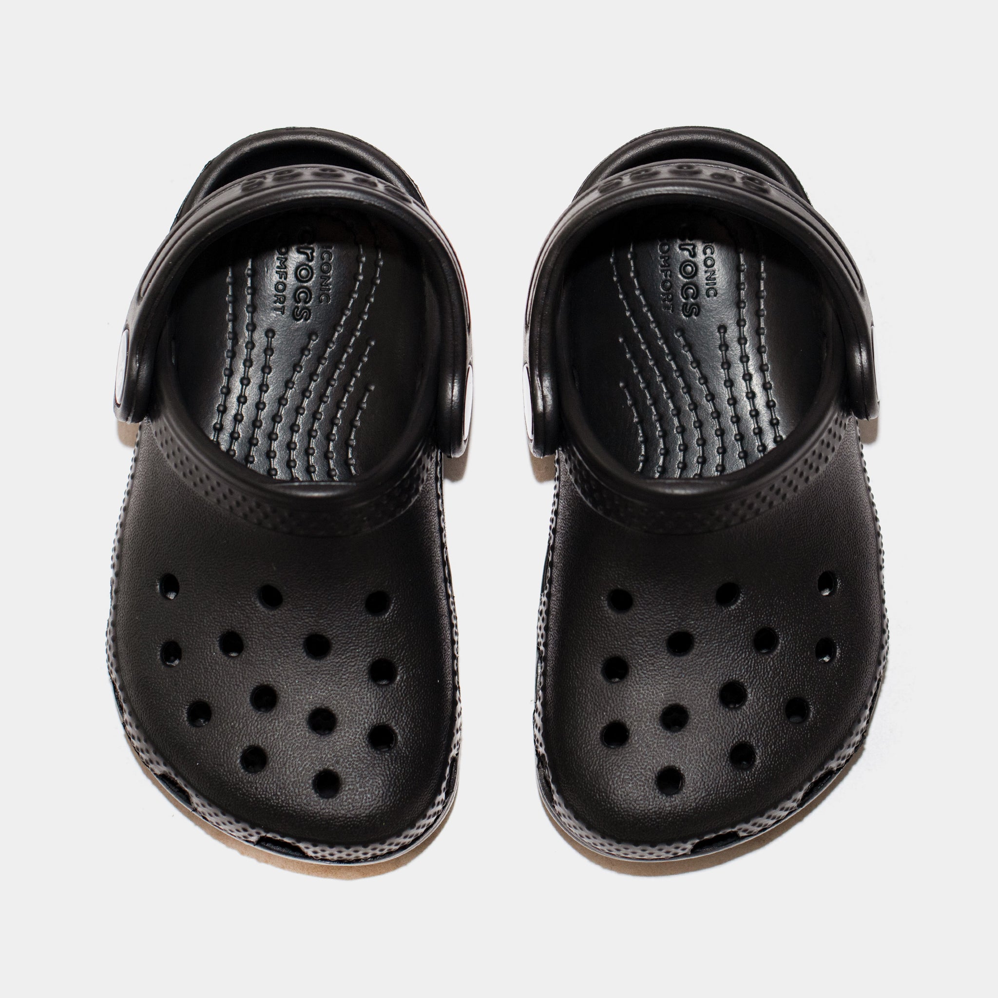 Crocs Classic Clog Infant Toddler Sandals Black 206990-001 – Shoe Palace
