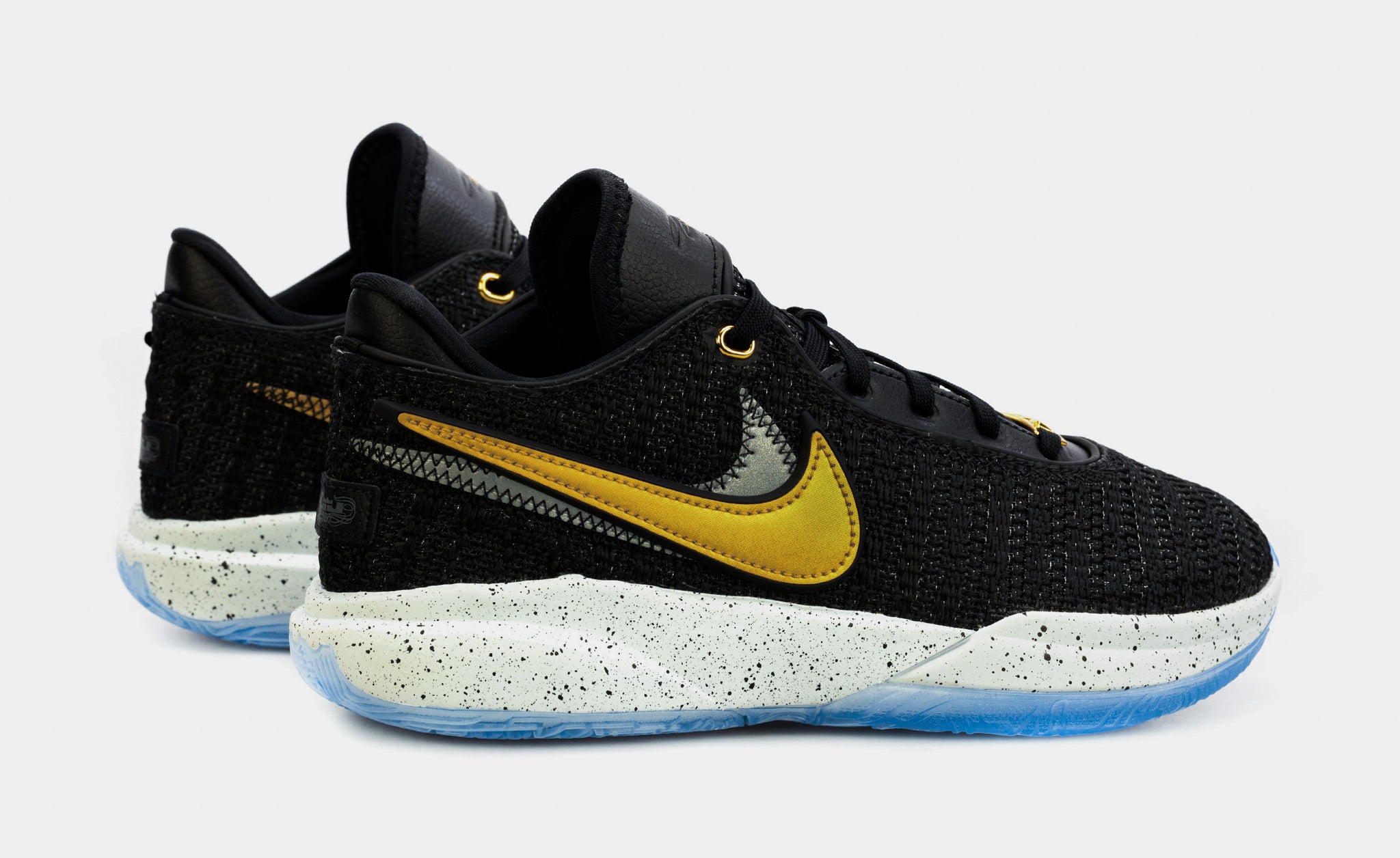 Kobe black and store gold basketball shoes