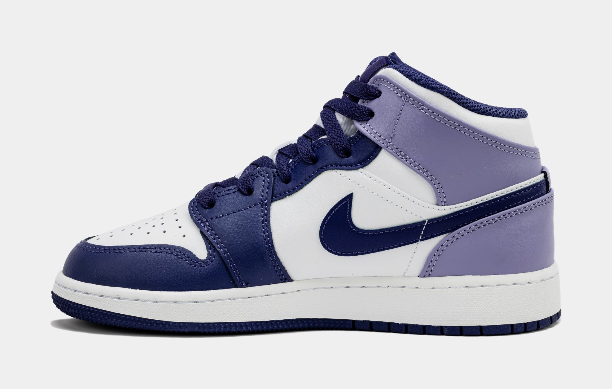 Jordan Air Jordan 1 Retro Mid Sky J Purple Grade School Lifestyle