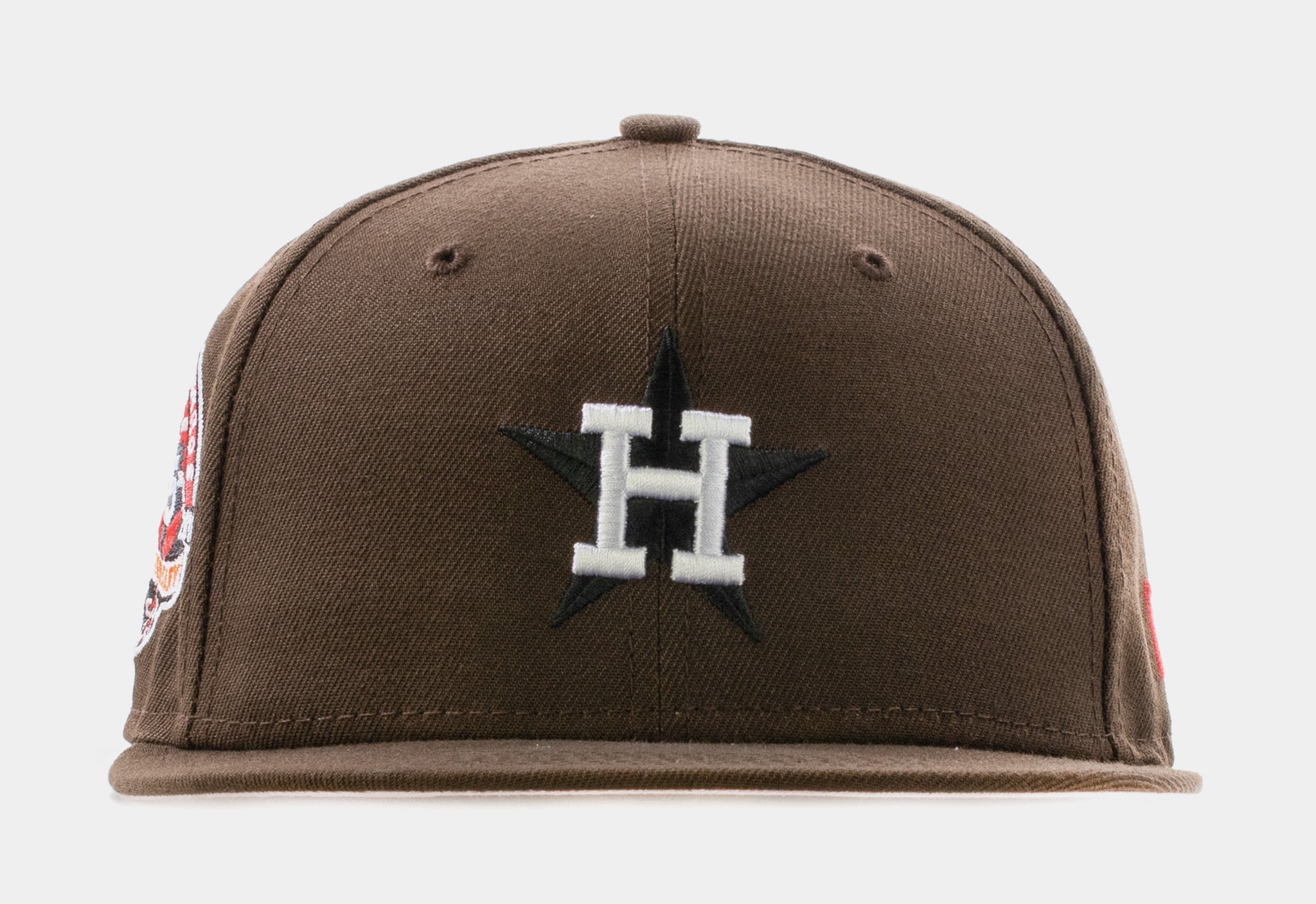 Houston Astros 59Fifty 45th Anniversary Fitted Cap Mens Hat (Brown)