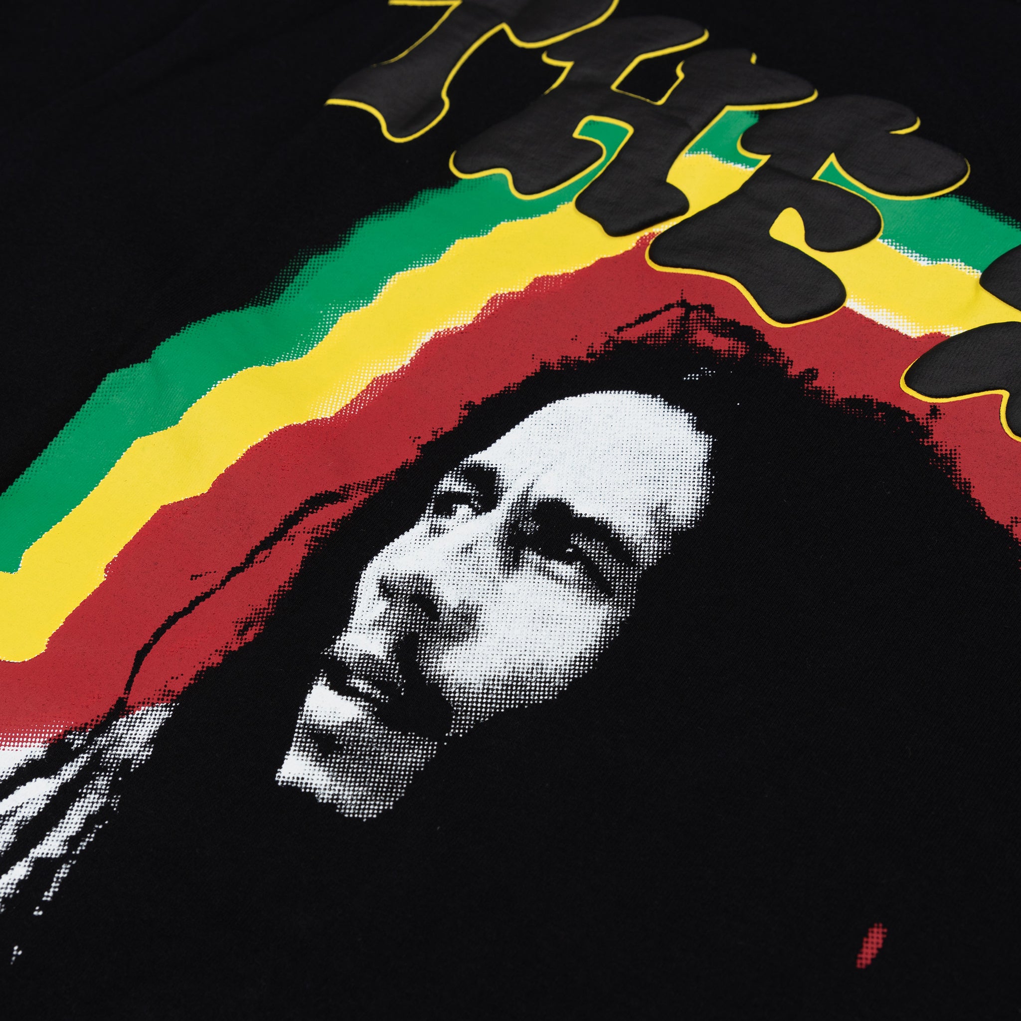 SP x Bob Marley Shining Mens Short Sleeve Shirt (Black/Yellow)