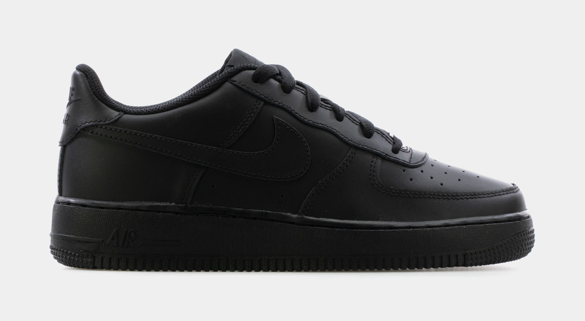 Nike Air Force 1 Low Grade School Lifestyle Shoe Black Black 314192 009 Shoe Palace