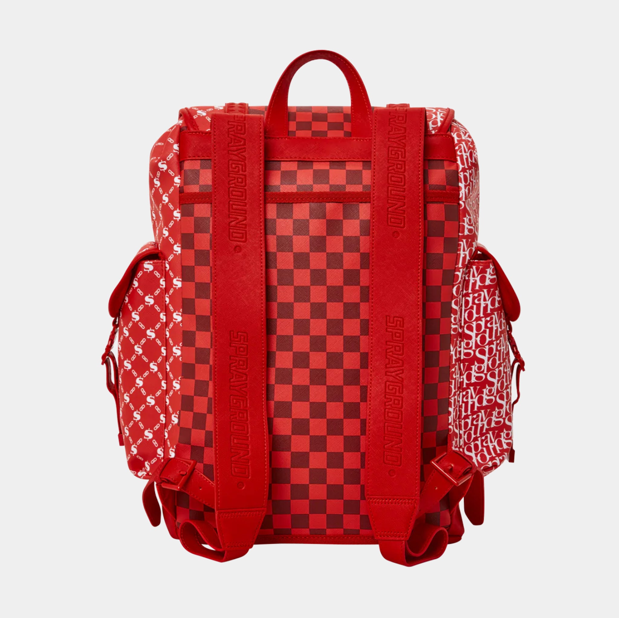Tri Split Monte Carlo Mens Backpack (Red)