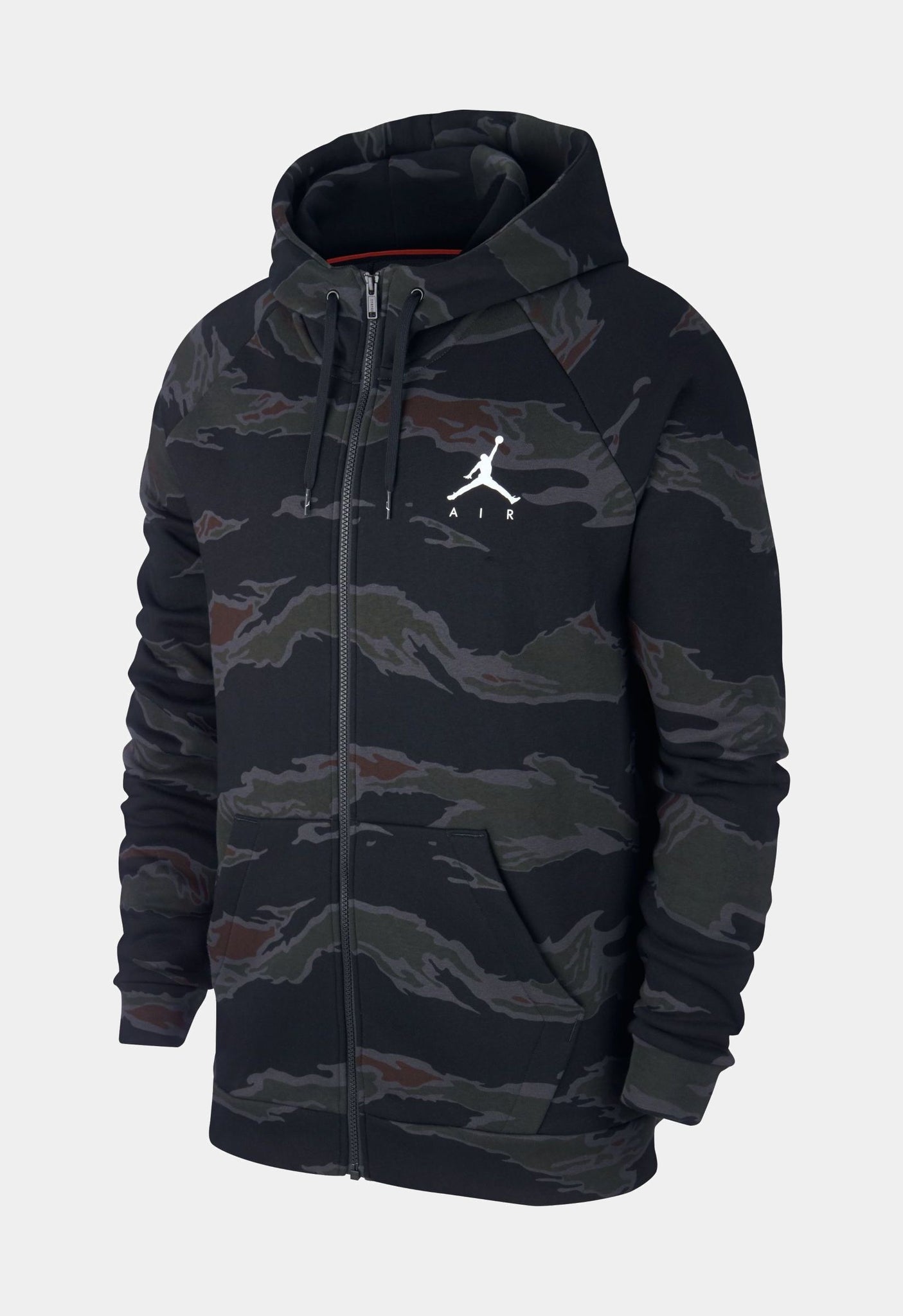 Air Jordan Jumpman Mens Full Zip Hoodie Multi Black