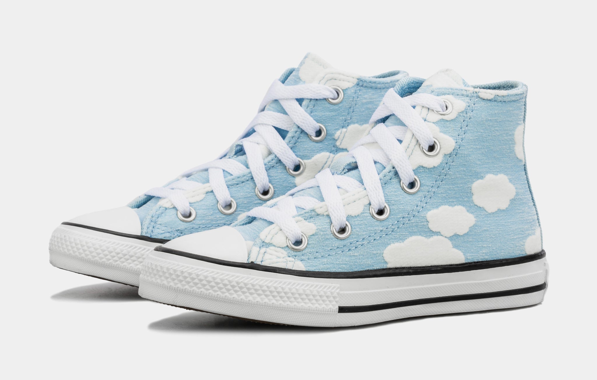 Light blue hot sale childrens converse