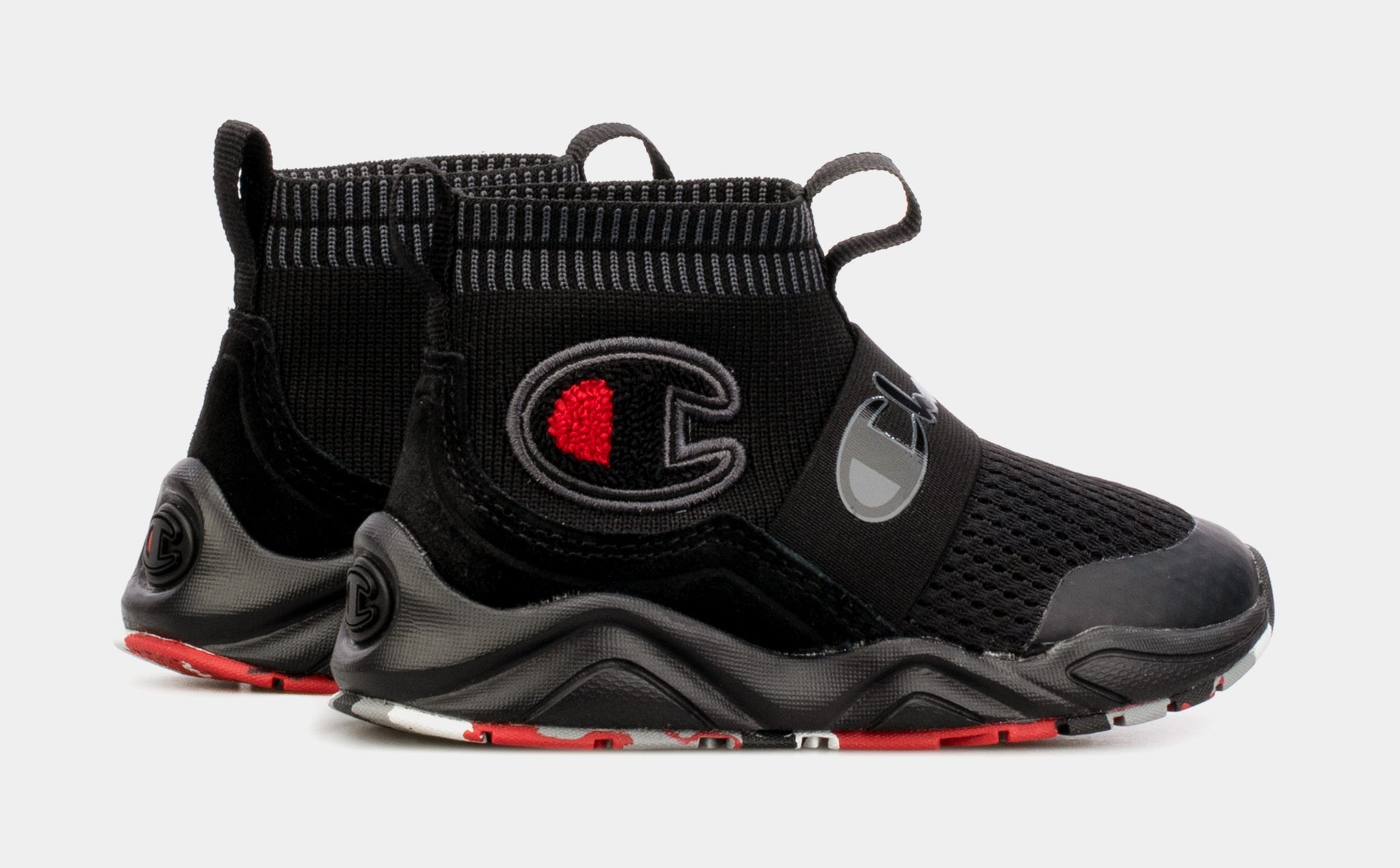 Champion shoes all black online