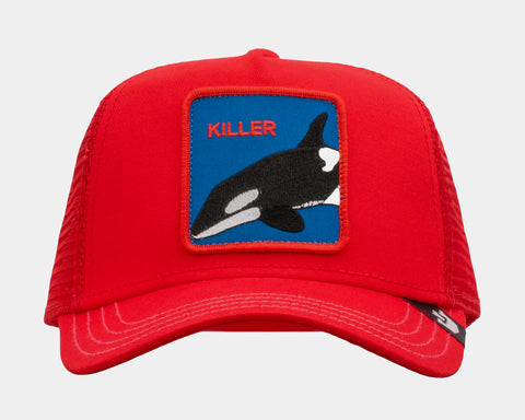 Goorin Bros shops The Farm Trucker Hat Collection Killer Whale Blue