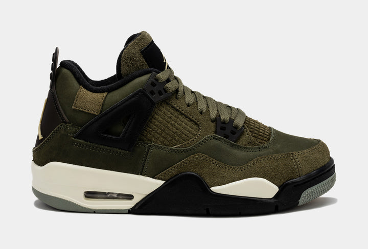 Jordan Air Jordan 4 Retro SE Craft Olive Mens Lifestyle Shoes