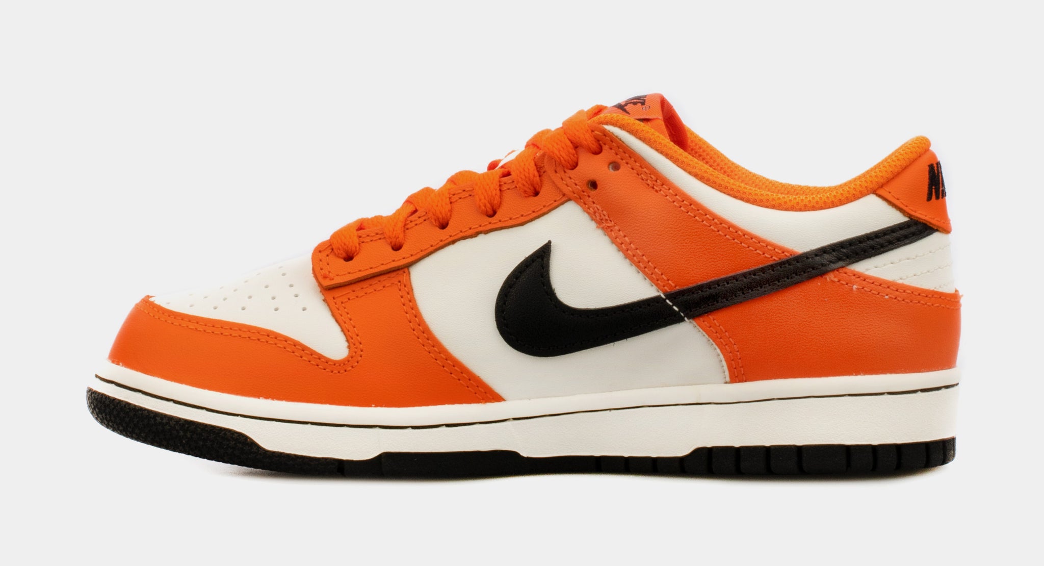 Nike Dunk Low Halloween Grade School Lifestyle Shoes Orange Black