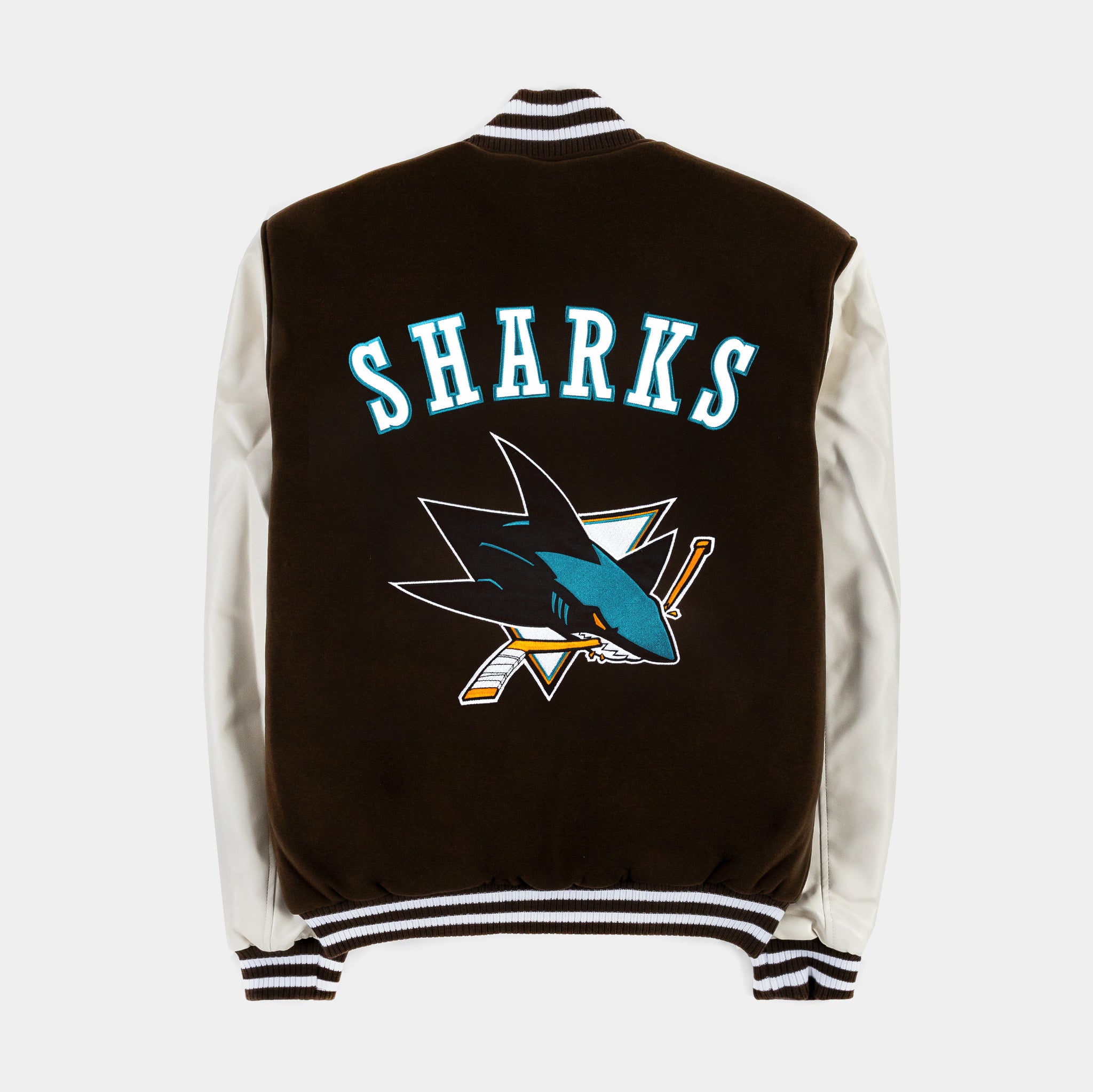San jose sharks letterman jacket sales