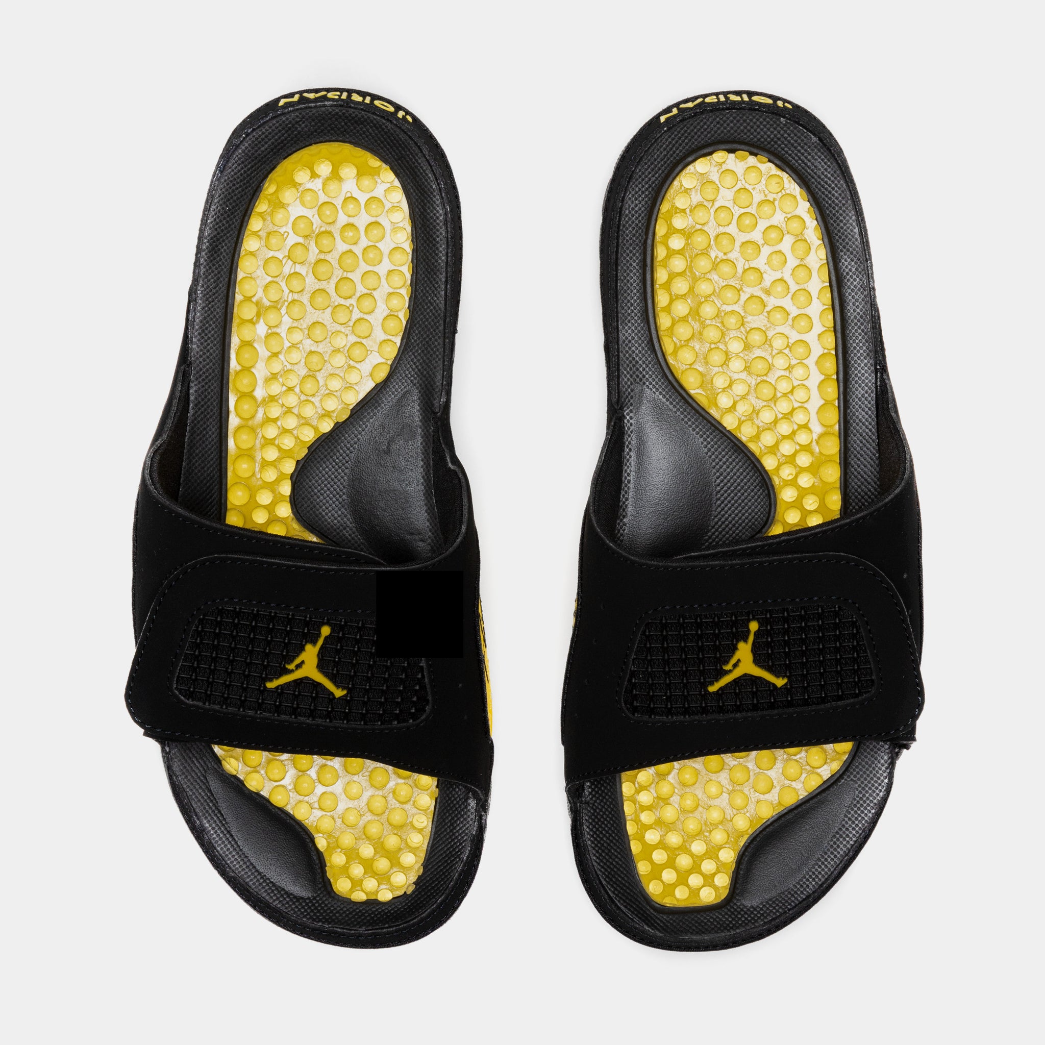Jordan Hydro 4 Retro Mens Sandals Black Yellow 532225-017 – Shoe Palace