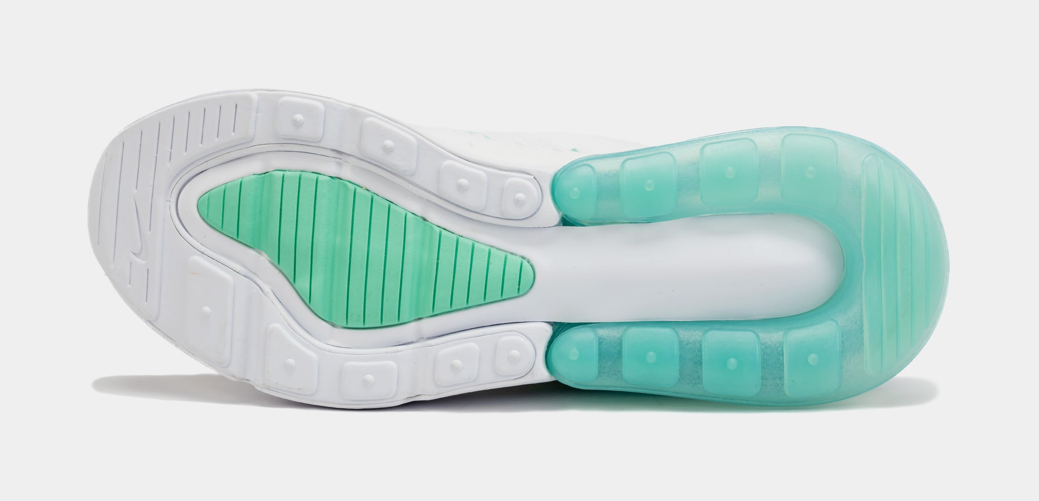 Air Max 270 Grade School Lifestyle Shoes Summit White Jade Ice