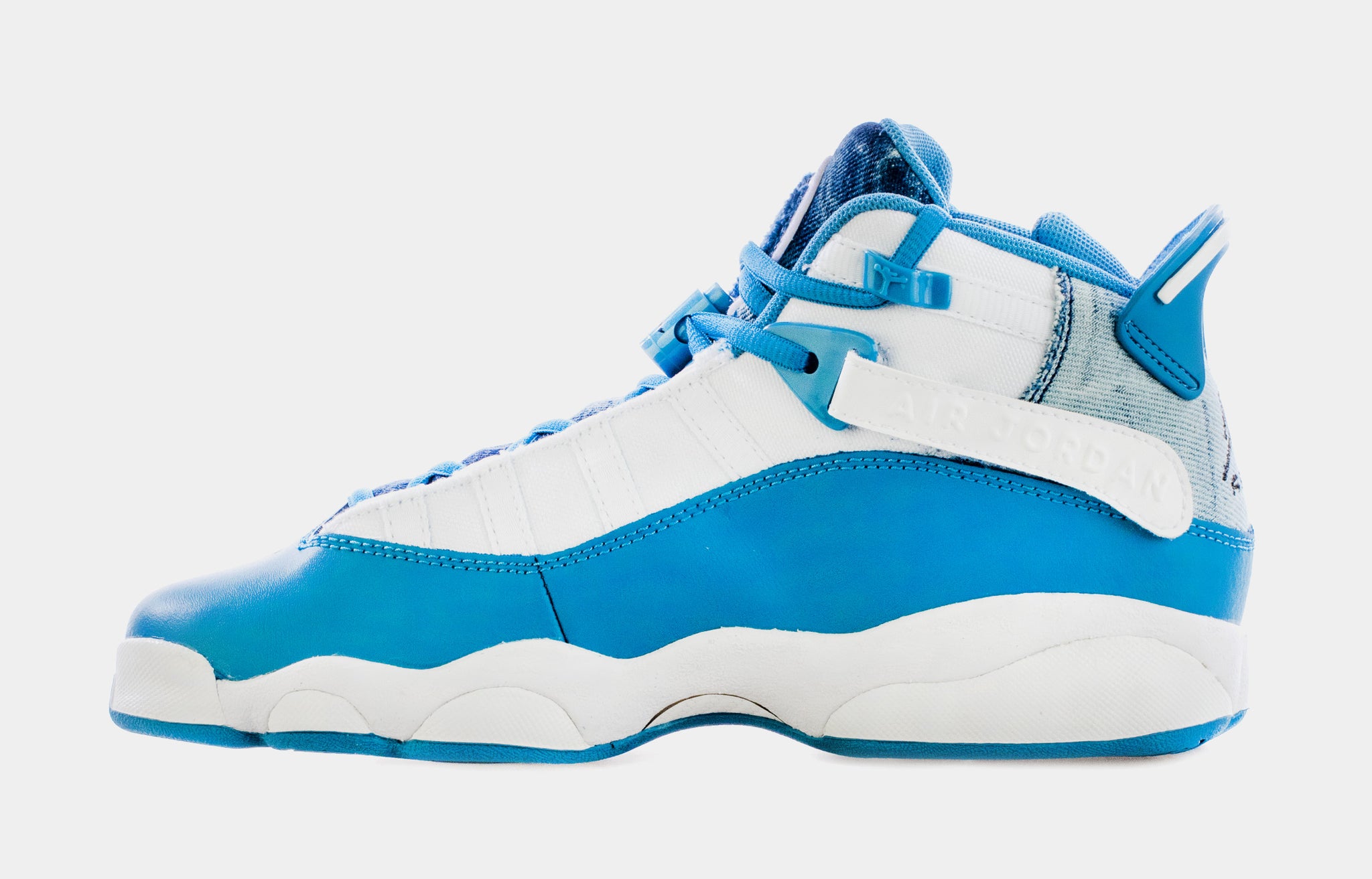 Jordan 6 shop rings baby blue