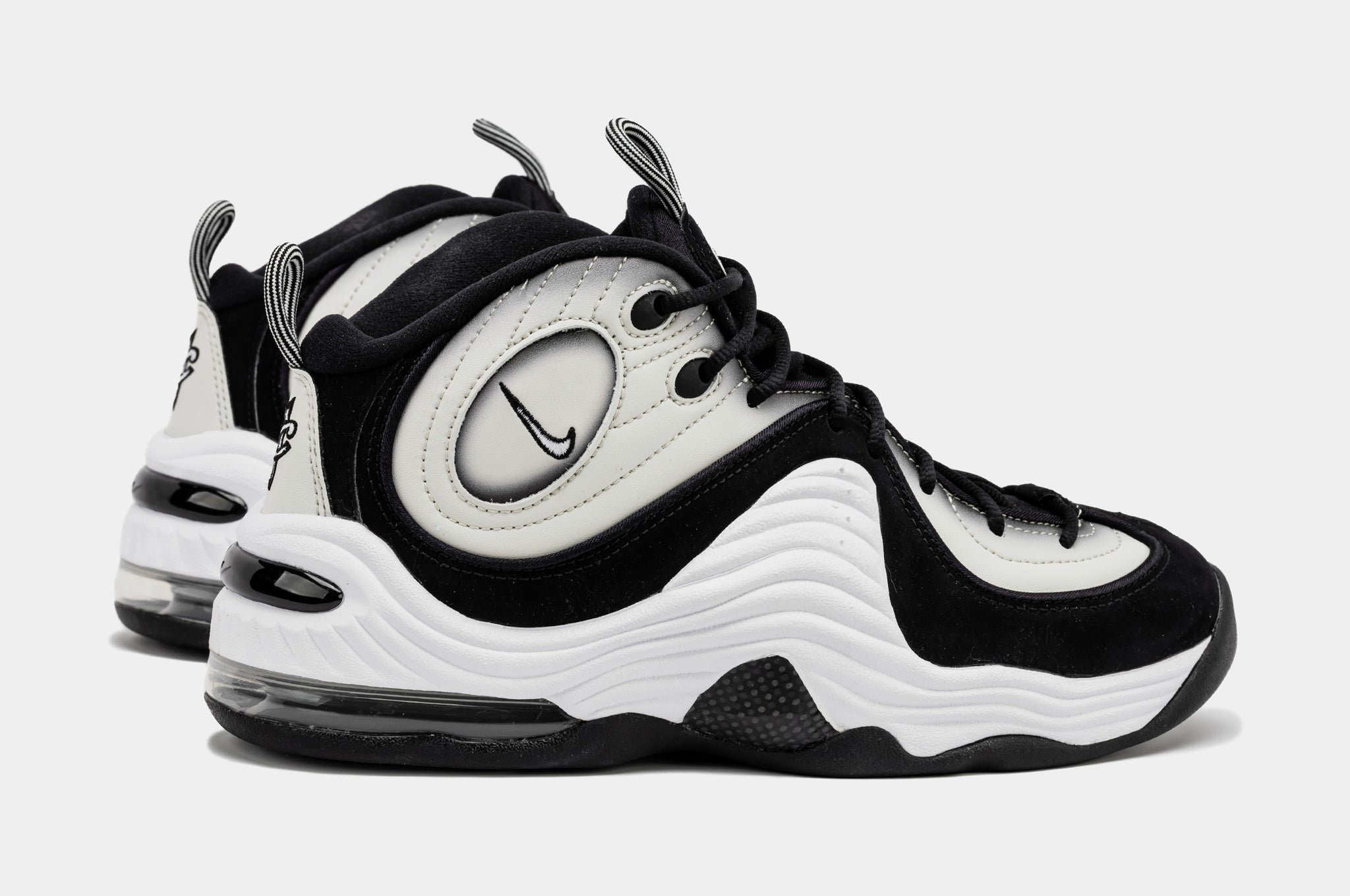 Nike Air Penny 2 Mens Basketball Shoes Black White DZ2549-001 – Shoe Palace