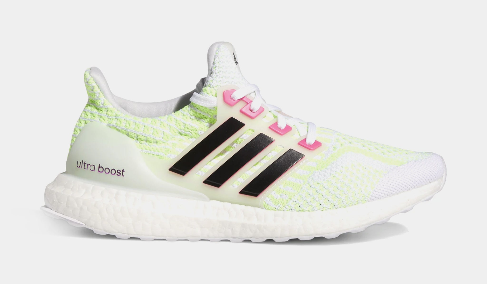 adidas Ultraboost DNA Womens Running Shoe White Signal Green