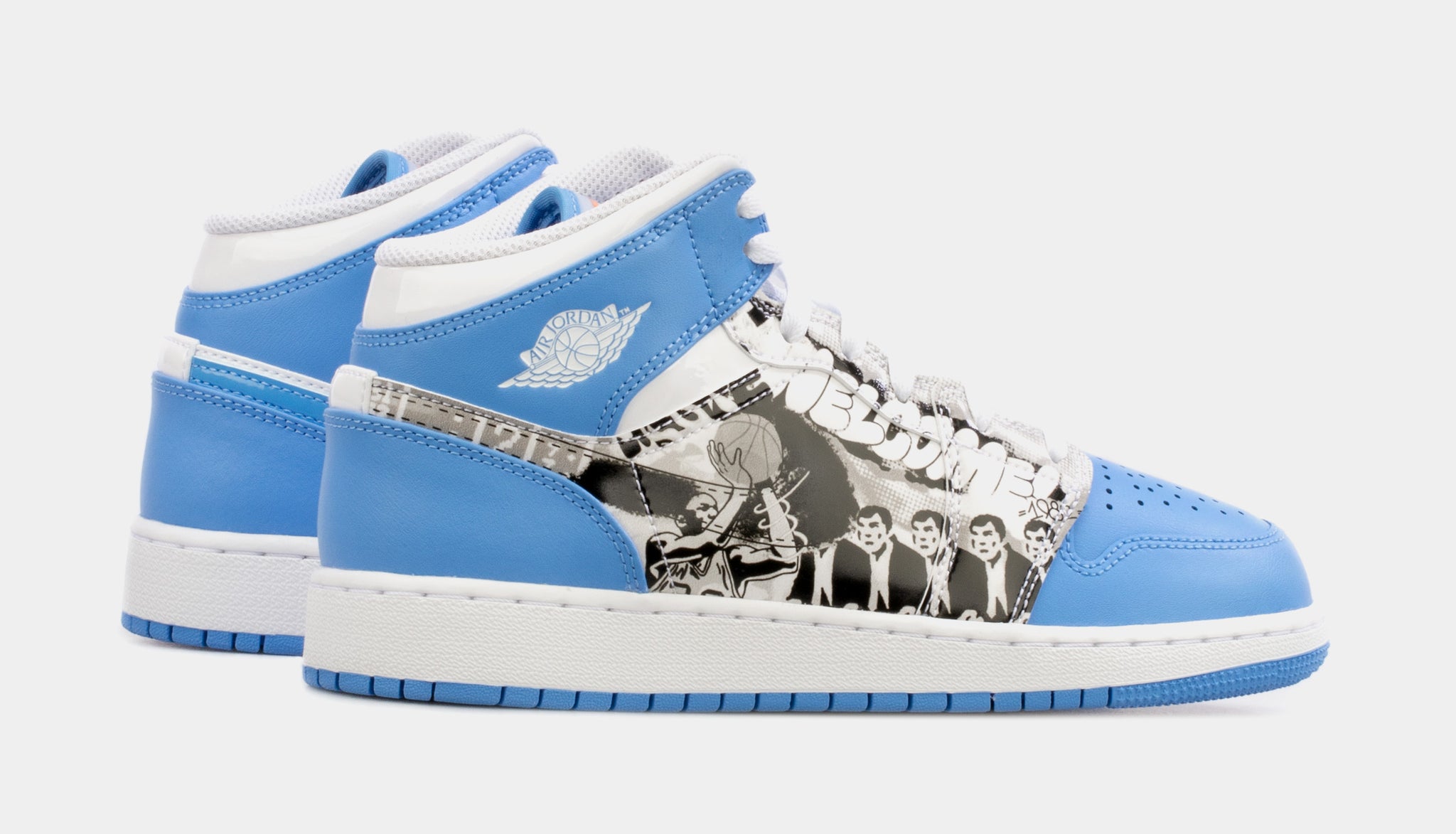 Blue white jordan outlet 1s