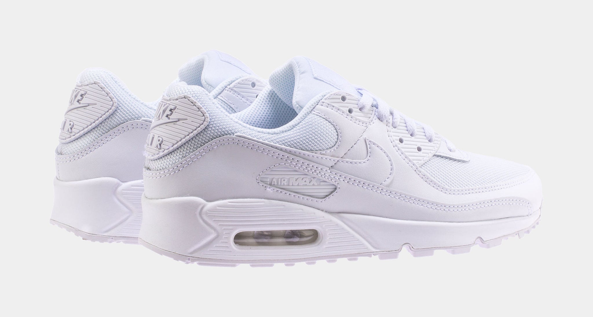 Nike Air Max 90 Tonal Pack Mens Lifestyle Shoes Triple White