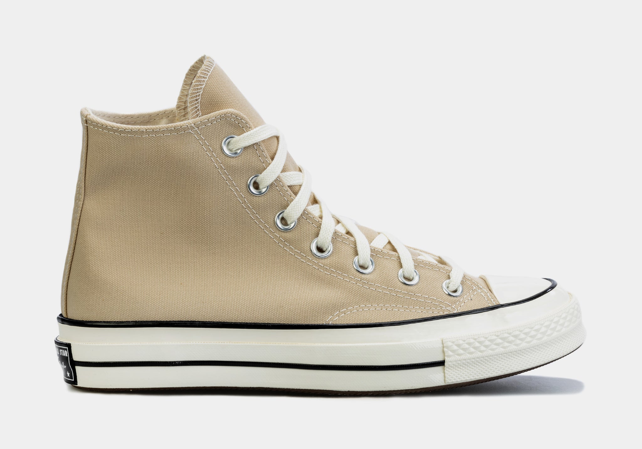 Converse beige cheap high tops