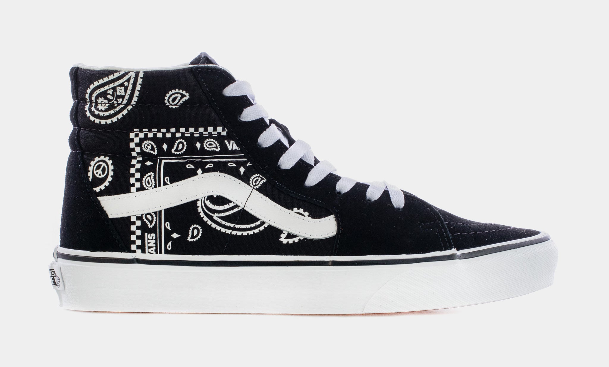 Vans Peace Paisley SK8-Hi Mens Skate Shoes Black JMJB0E – Shoe Palace