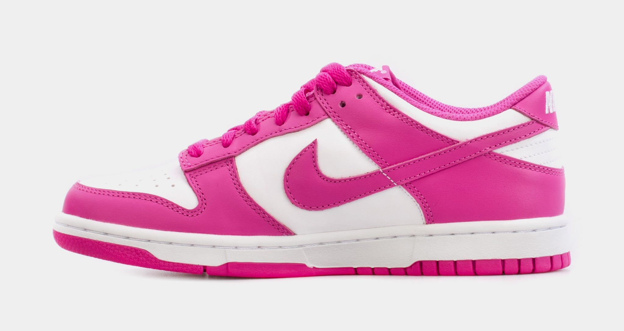 Nike Dunk Low Active Fuchsia Grade School Lifestyle Shoes Pink