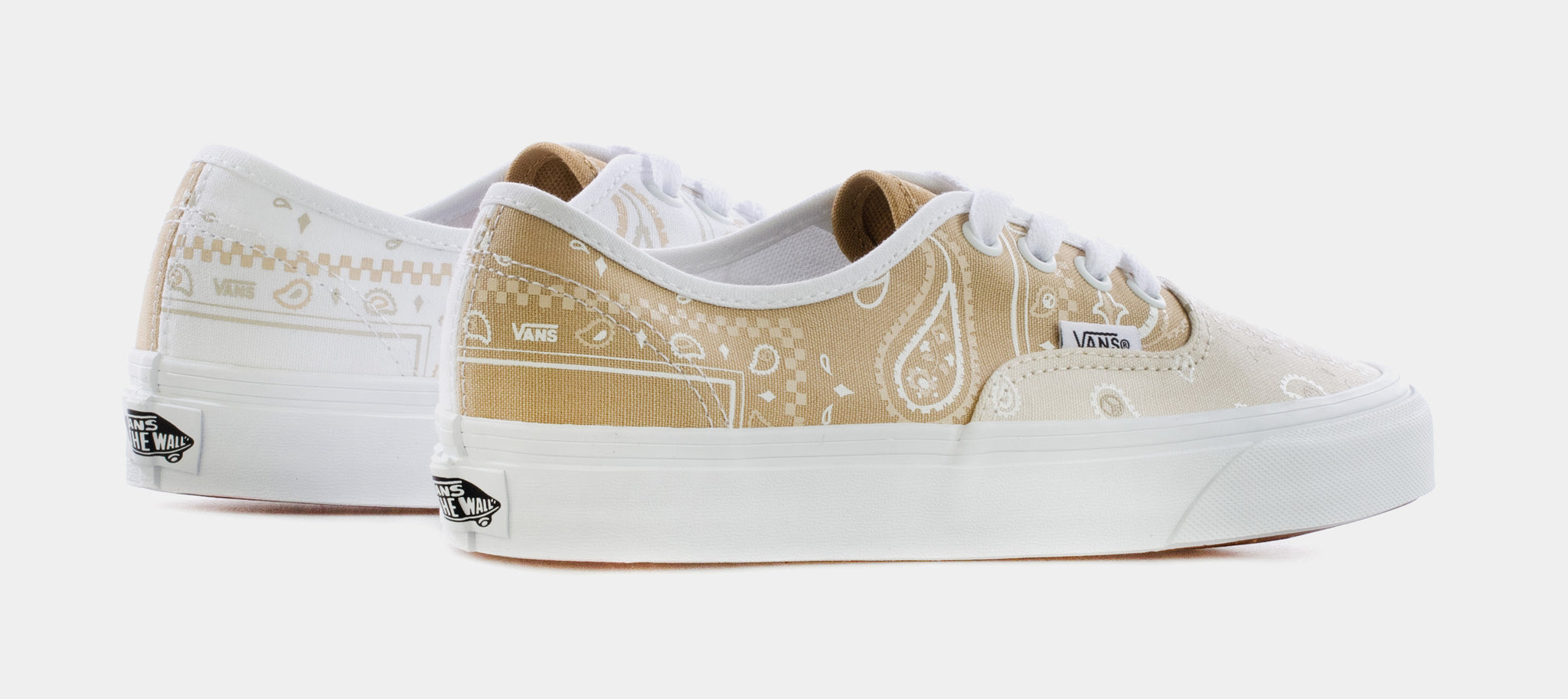 Vans Peace Paisley Authentic Mens Skate Shoes Beige KRDATI – Shoe